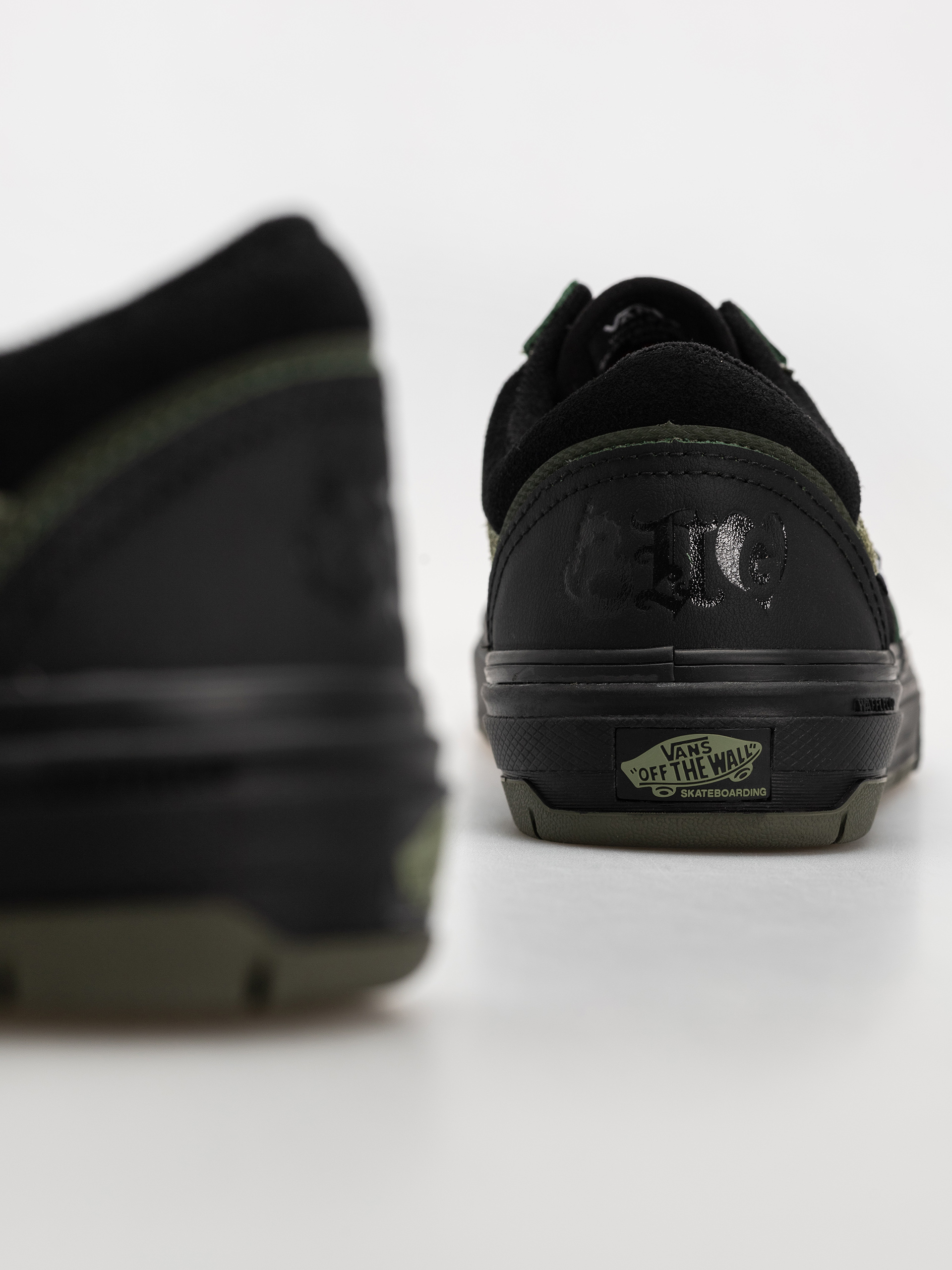 Topánky Vans Skate Old Skool Wafflecup (green/black)