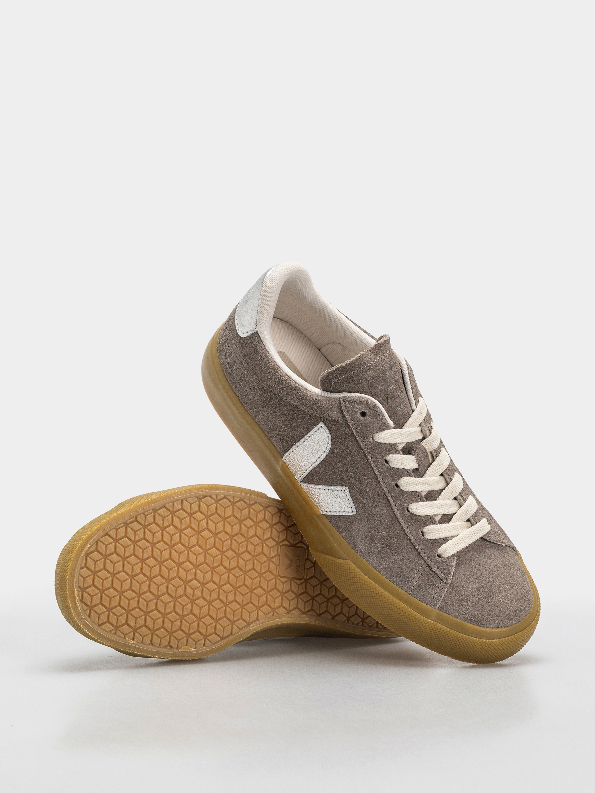 Topánky Veja Campo Wmn (moonrock silver natural)