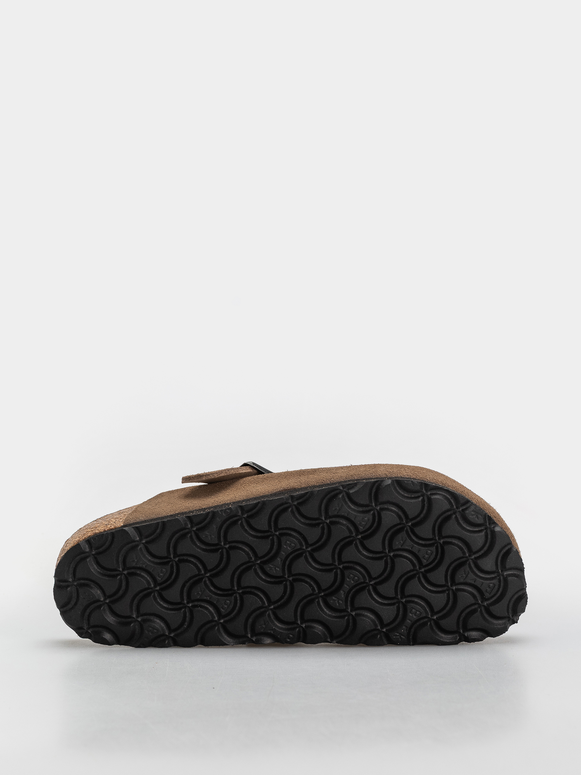 Šľapky Birkenstock Boston Suede Leather Narrow (dark tea)