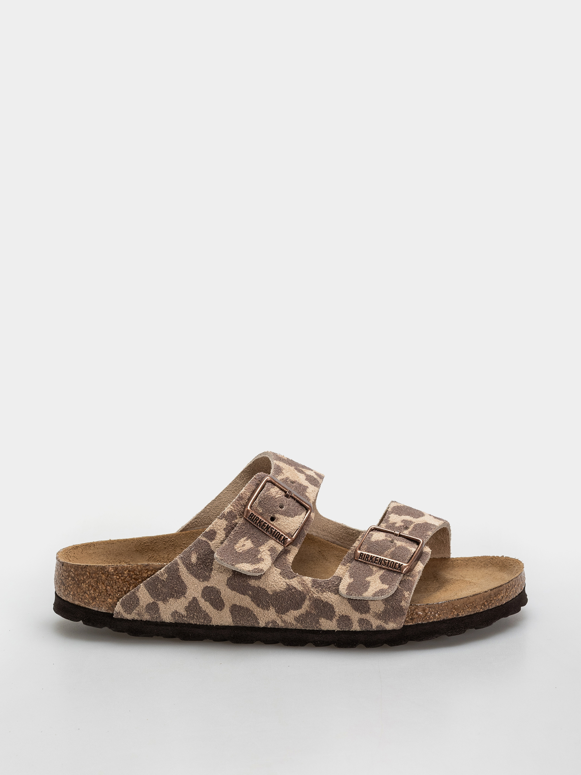 Šľapky Birkenstock Arizona Suede Leather Narrow (leo sandcastle)