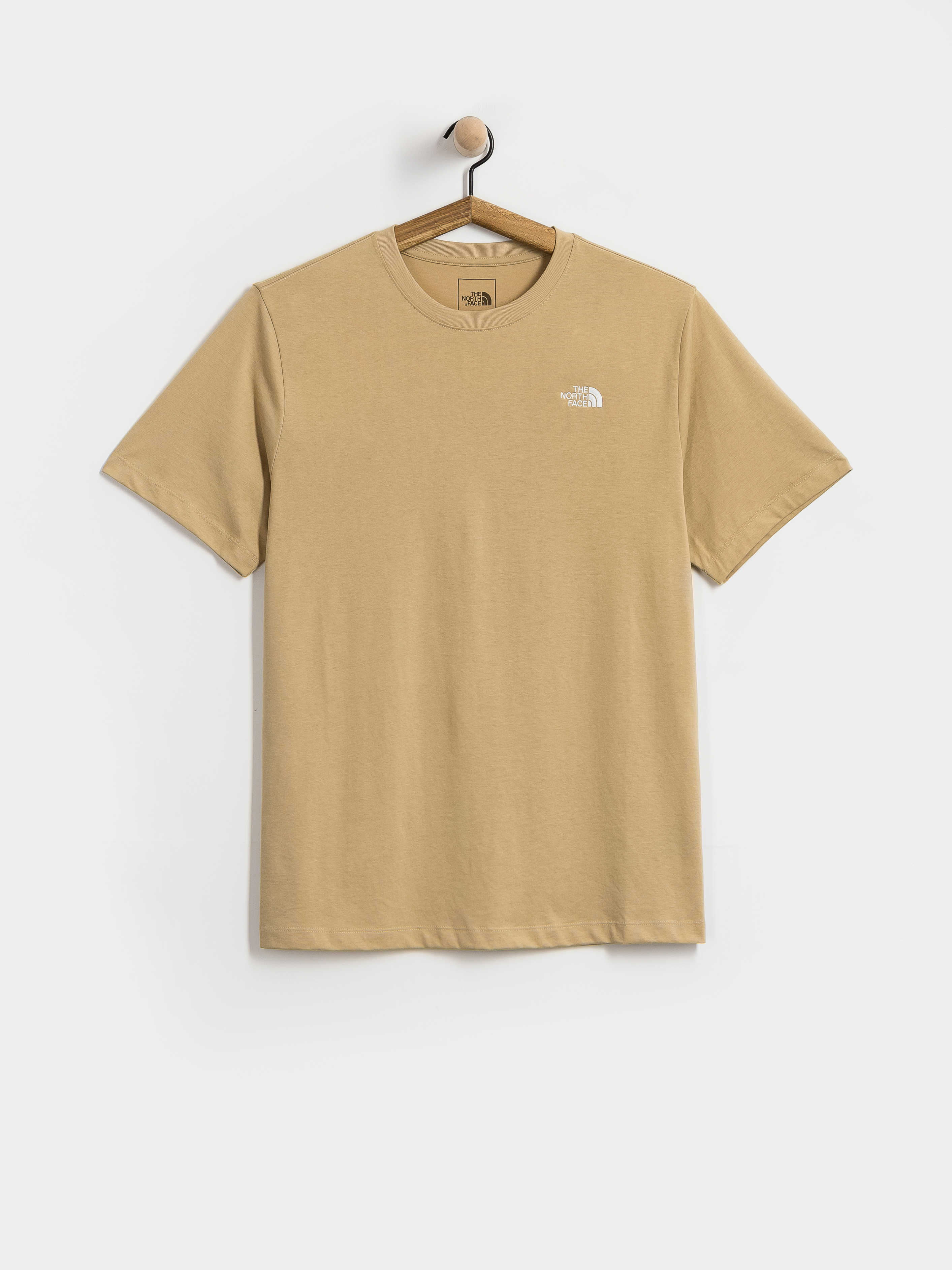 Tričko The North Face Evolution Simple Dome (khaki stone)