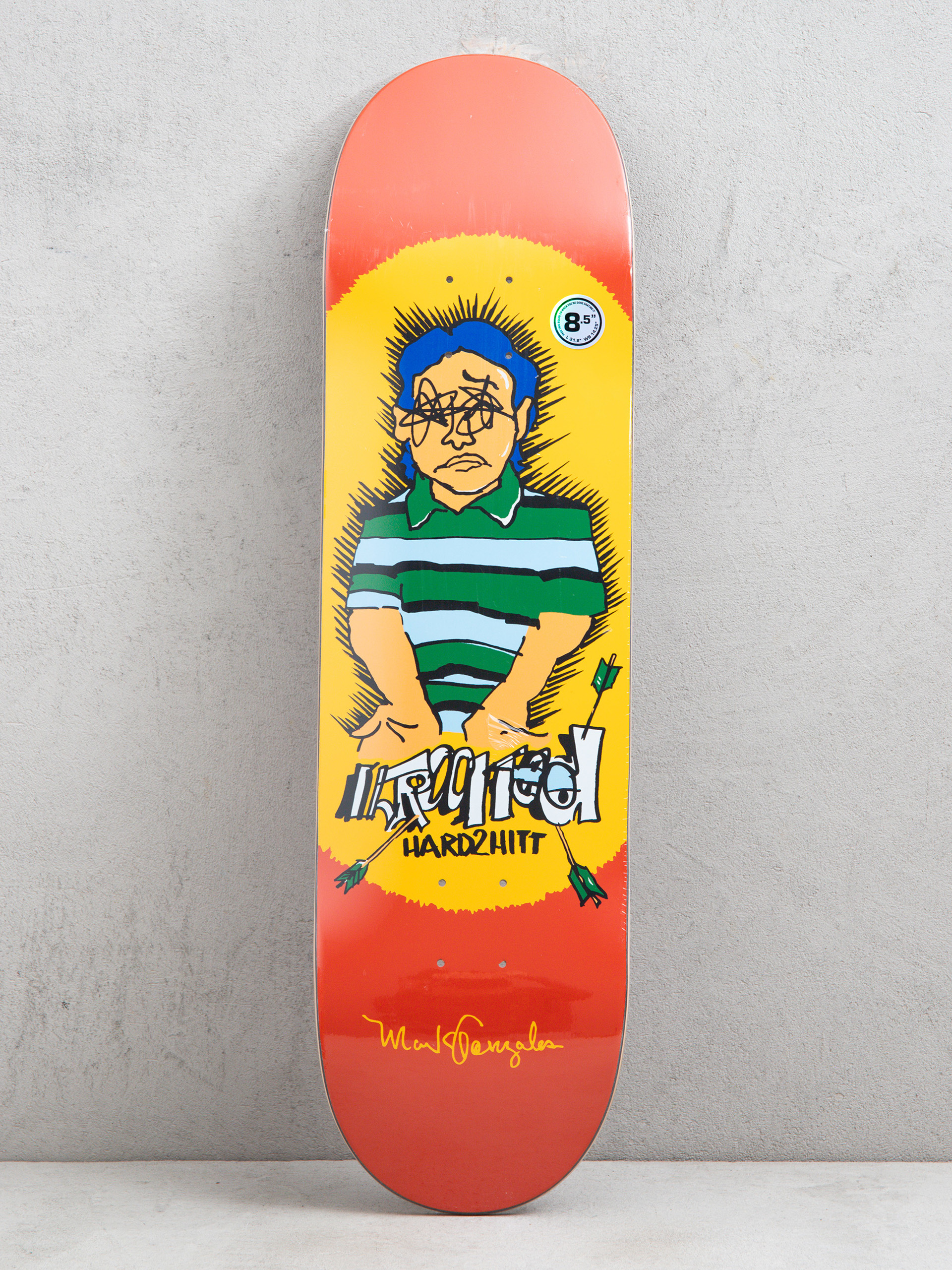 Doska Krooked Gonz Hard2Ihtt (orange)