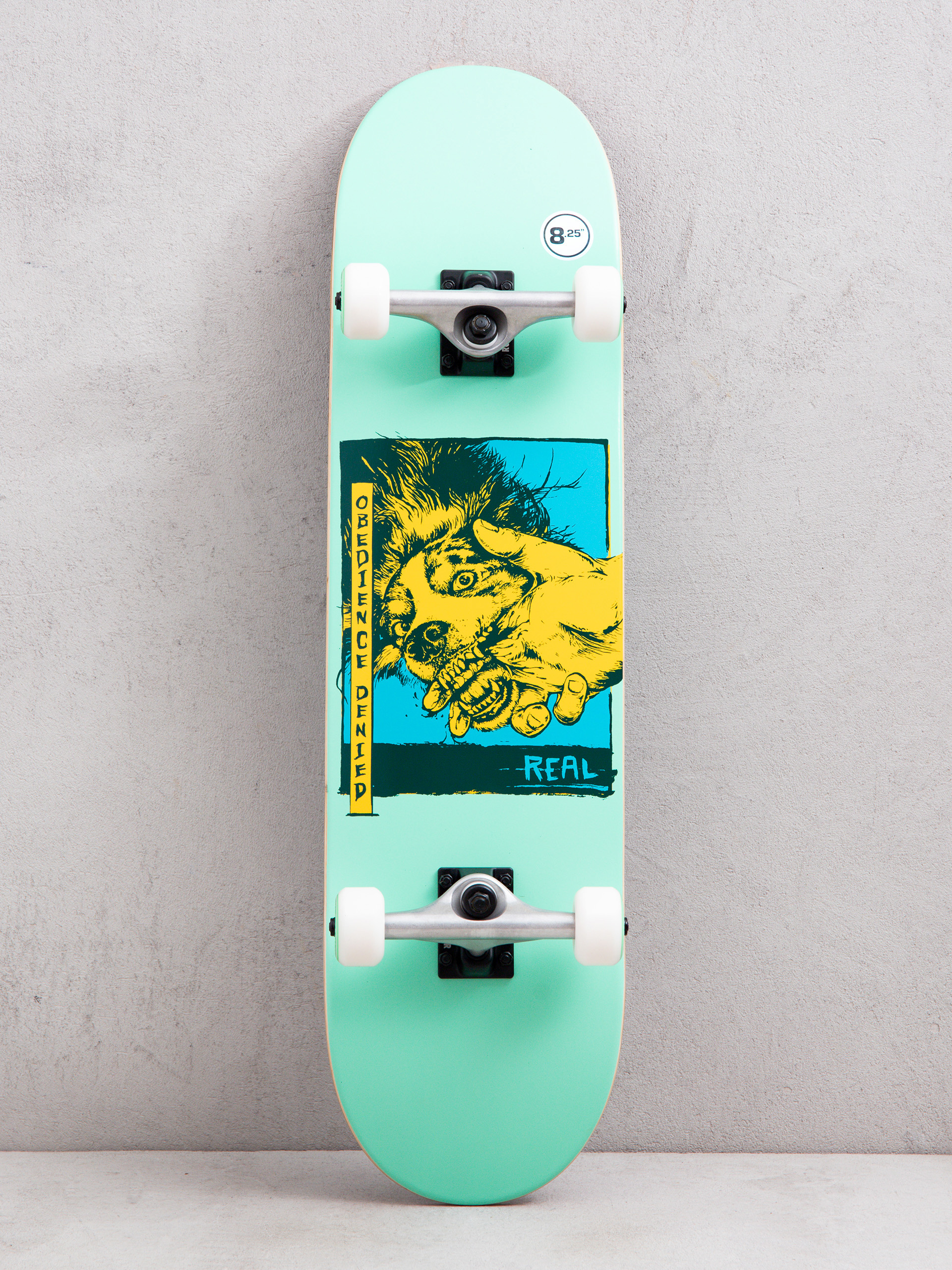 Skateboard Real Obedience (mint)