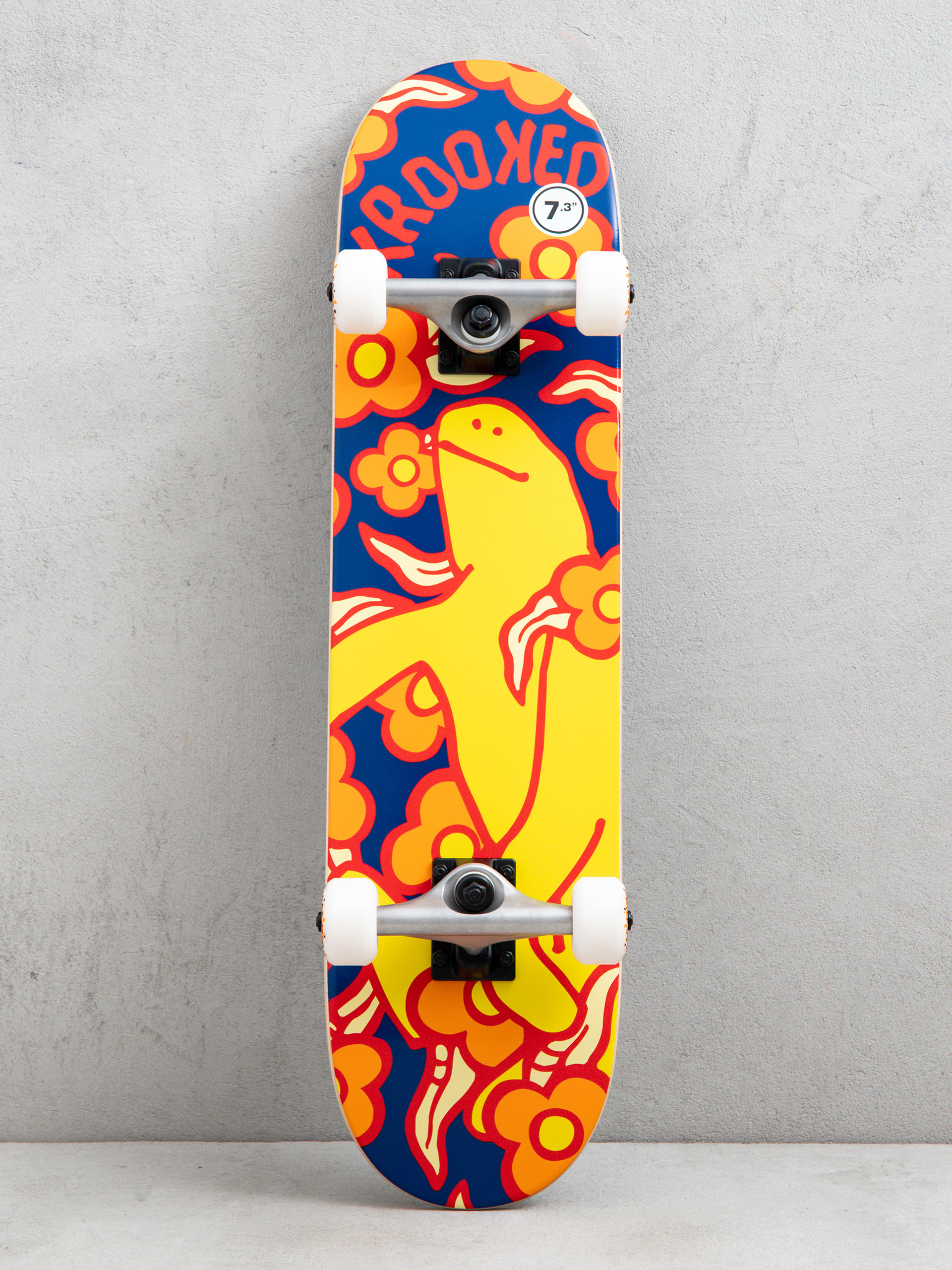 Skateboard Krooked Shmoo Vibes (navy/yellow)