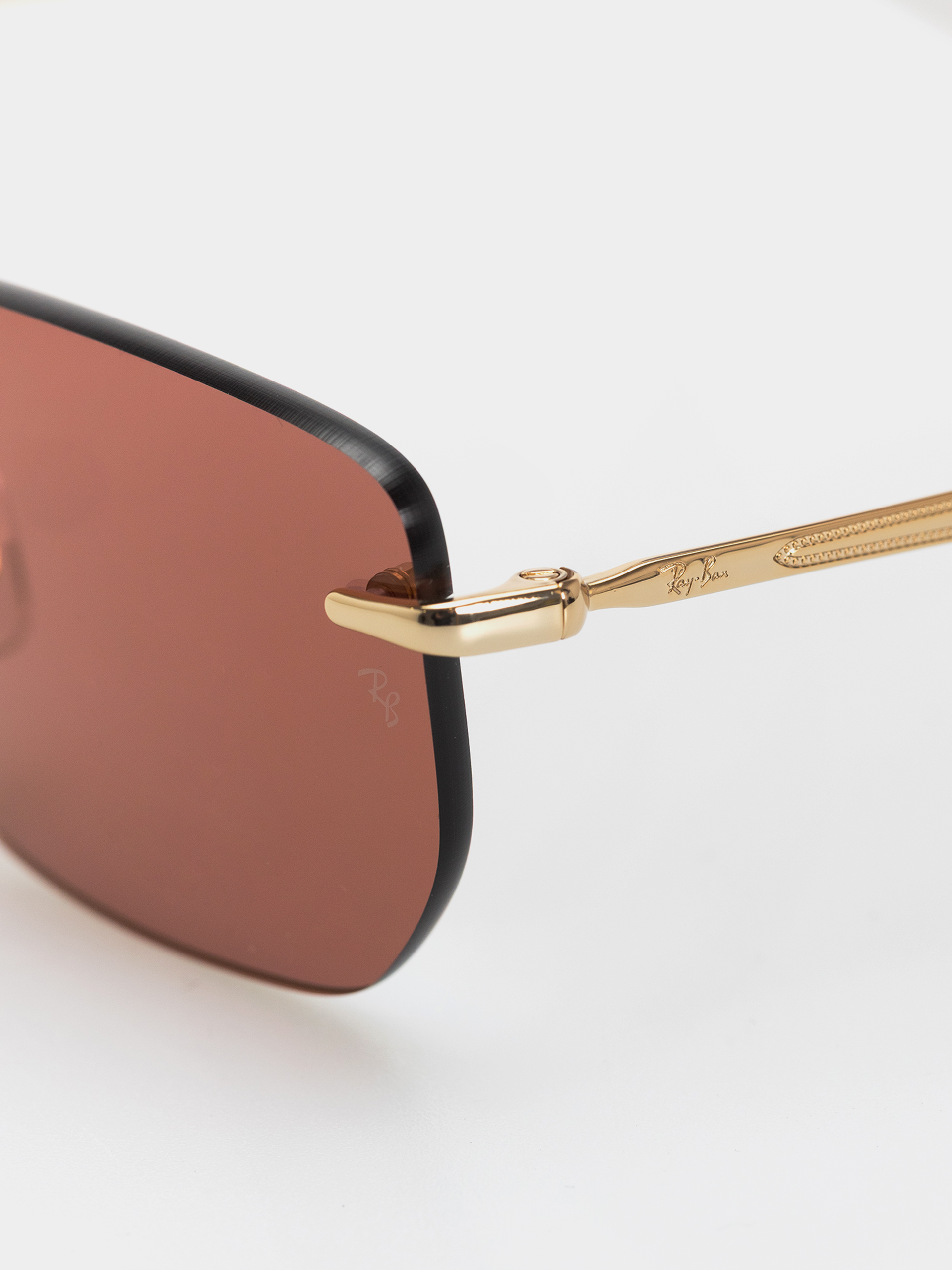 Slnečné okuliare Ray-Ban Rb3768 (polerowany złoto arista/ciemnopurple i lustrzany red)