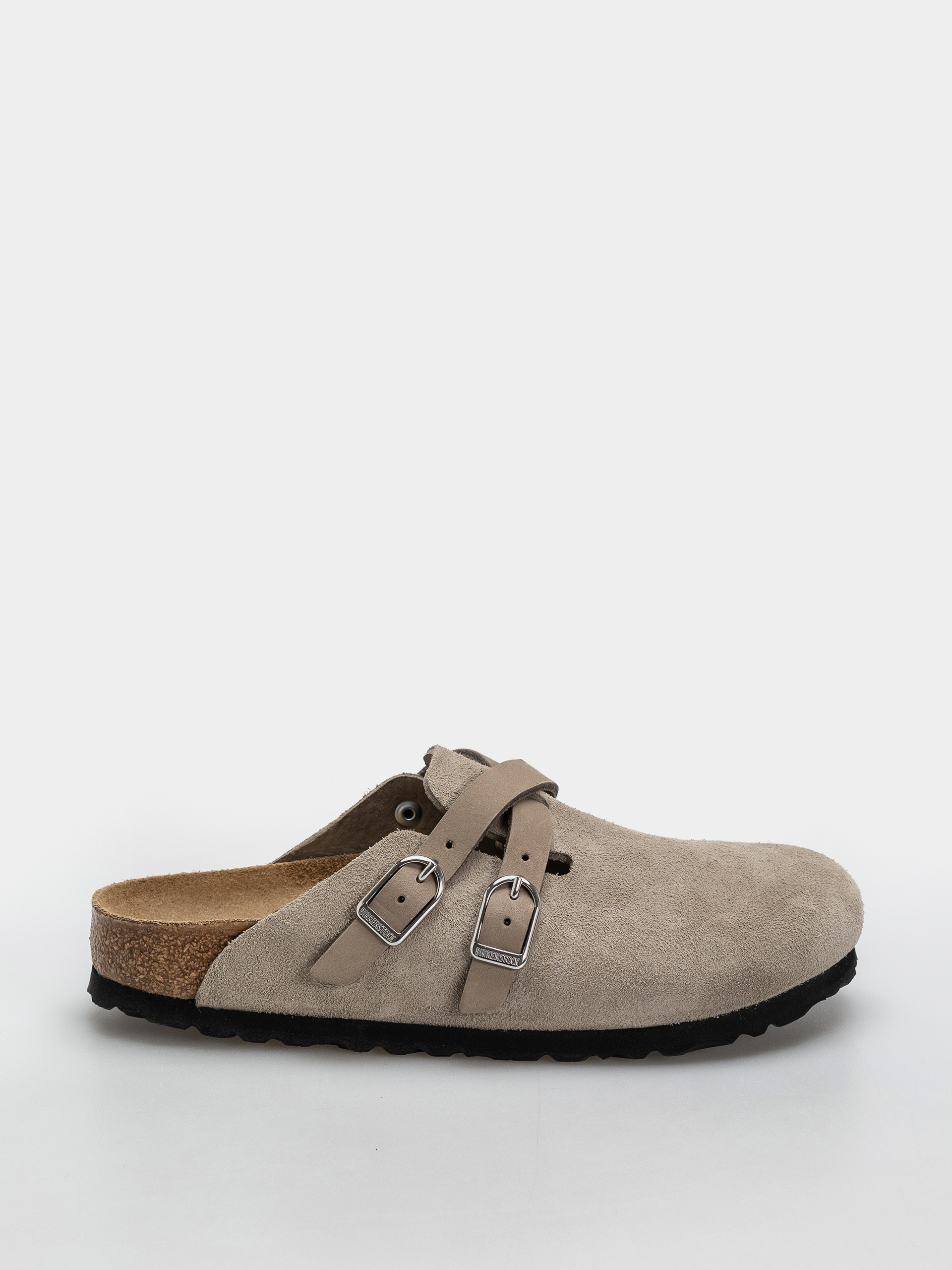 u0160u013eapky Birkenstock Blair Suede Leather Narrow Wmn (taupe)