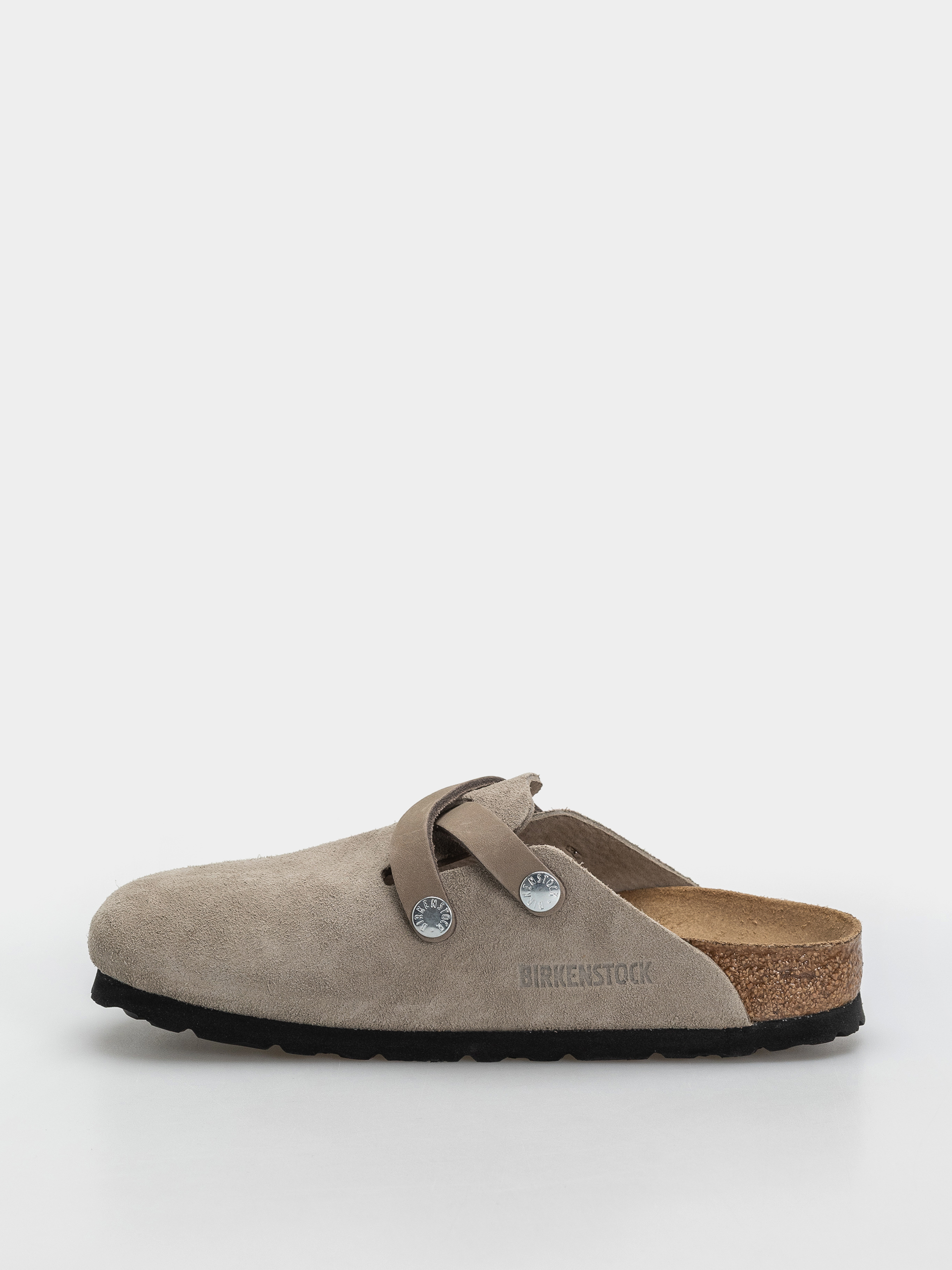 Šľapky Birkenstock Blair Suede Leather Narrow Wmn (taupe)
