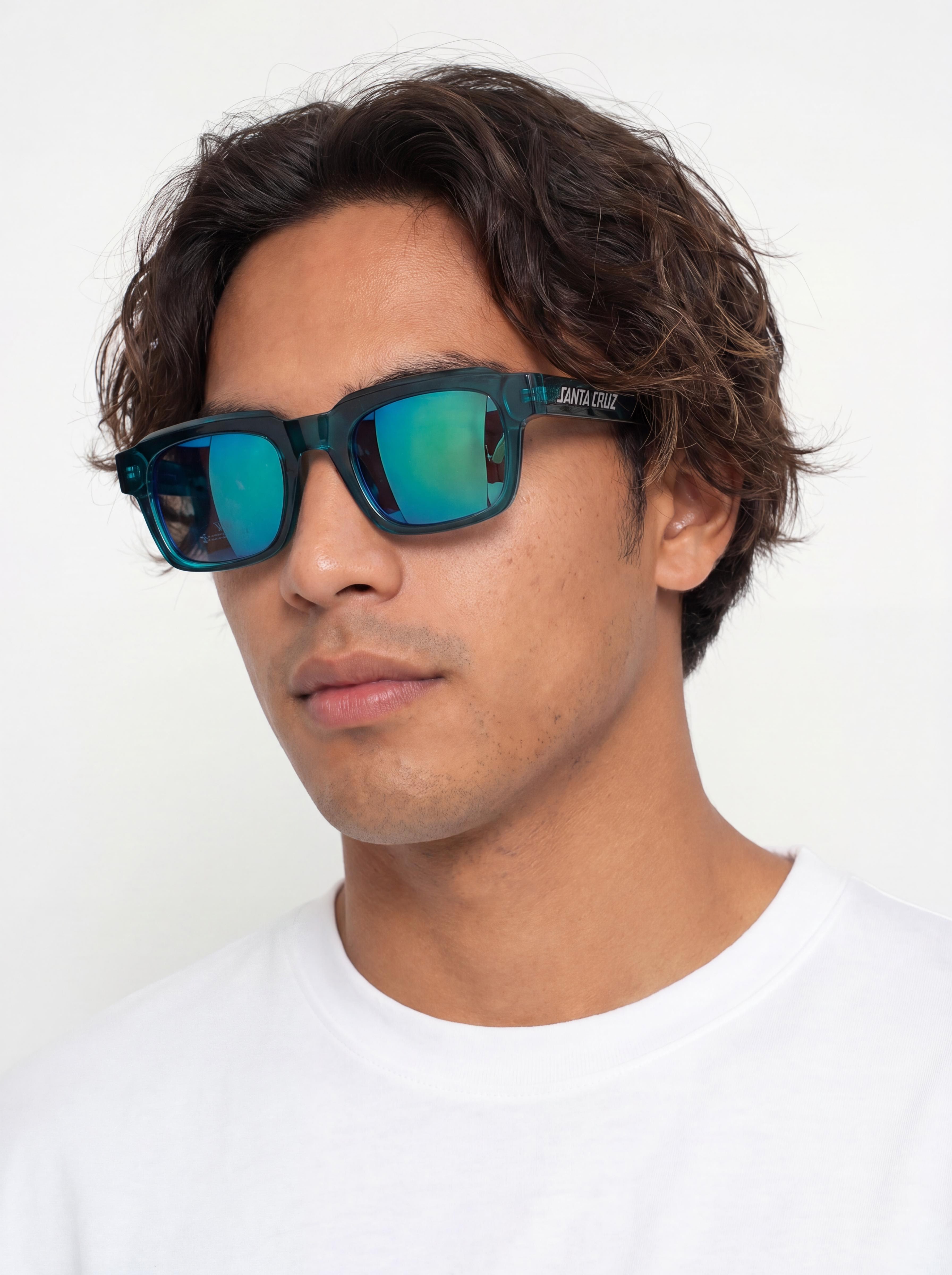 Slneu010dnu00e9 okuliare Santa Cruz Mimi (transparent teal/green)