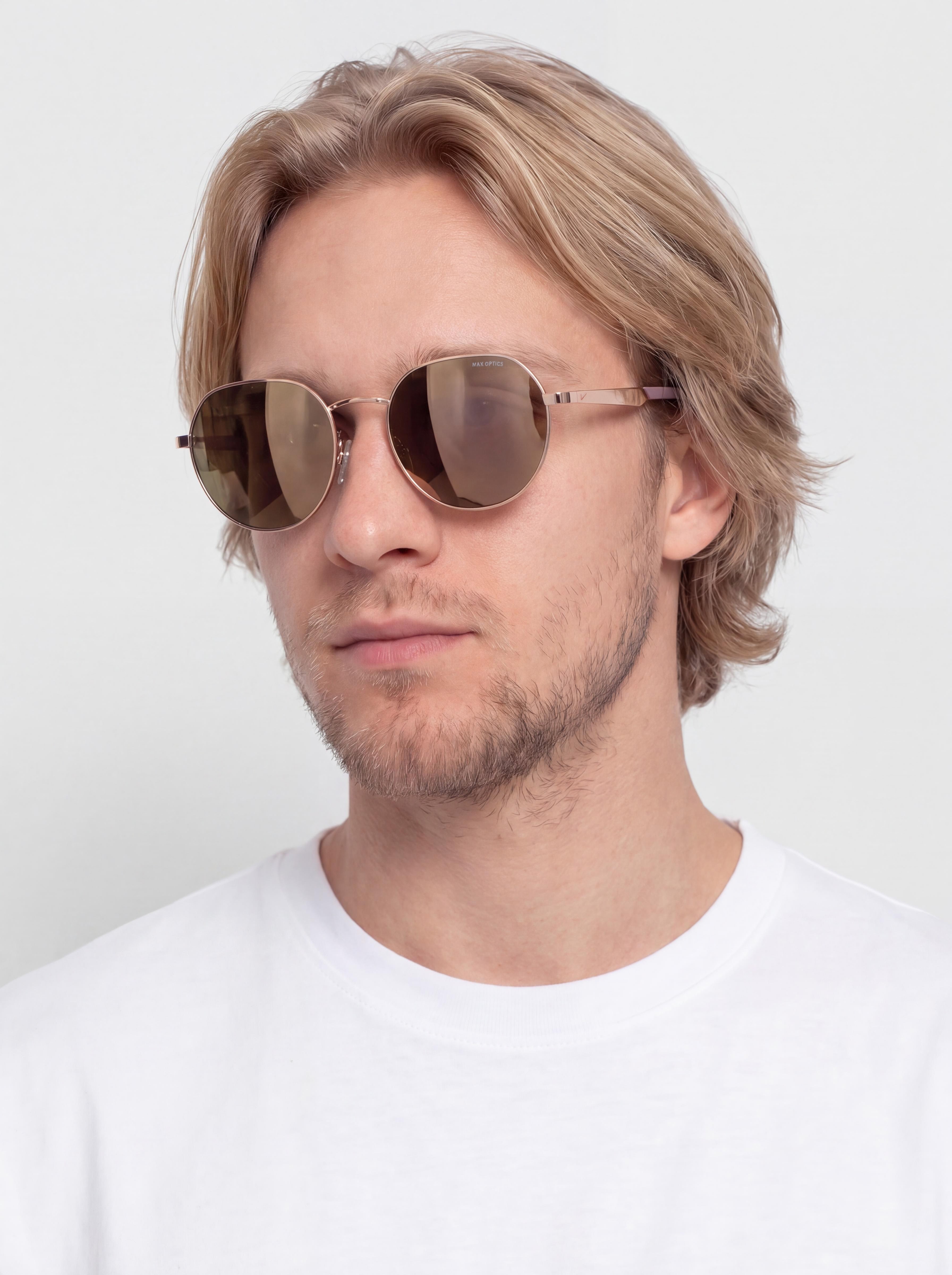 Slneu010dnu00e9 okuliare Nike Traveler Trend (rose gold/fuchsia flash)