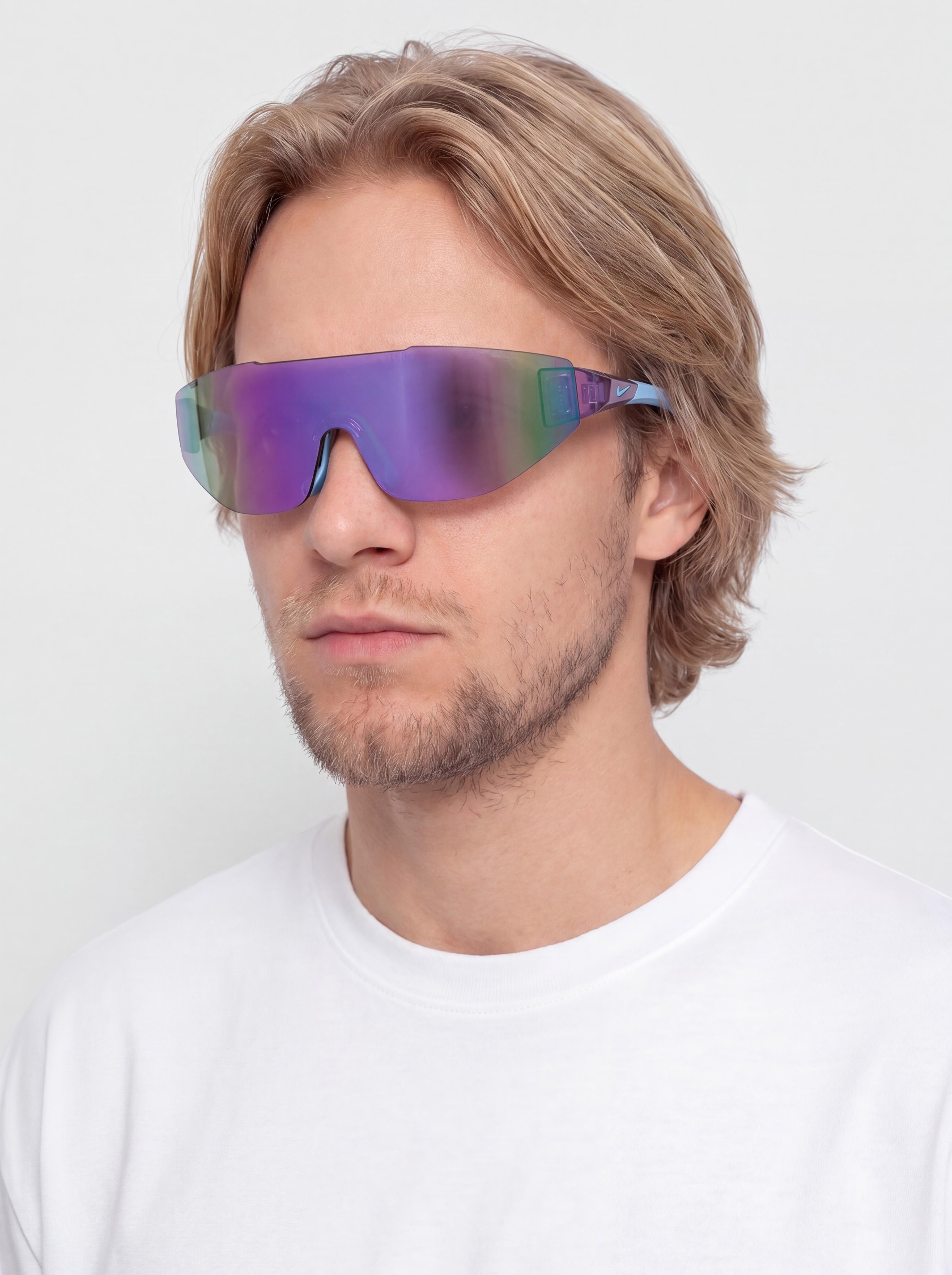 Slnečné okuliare Nike Athena Edge (university blue/magenta mir)