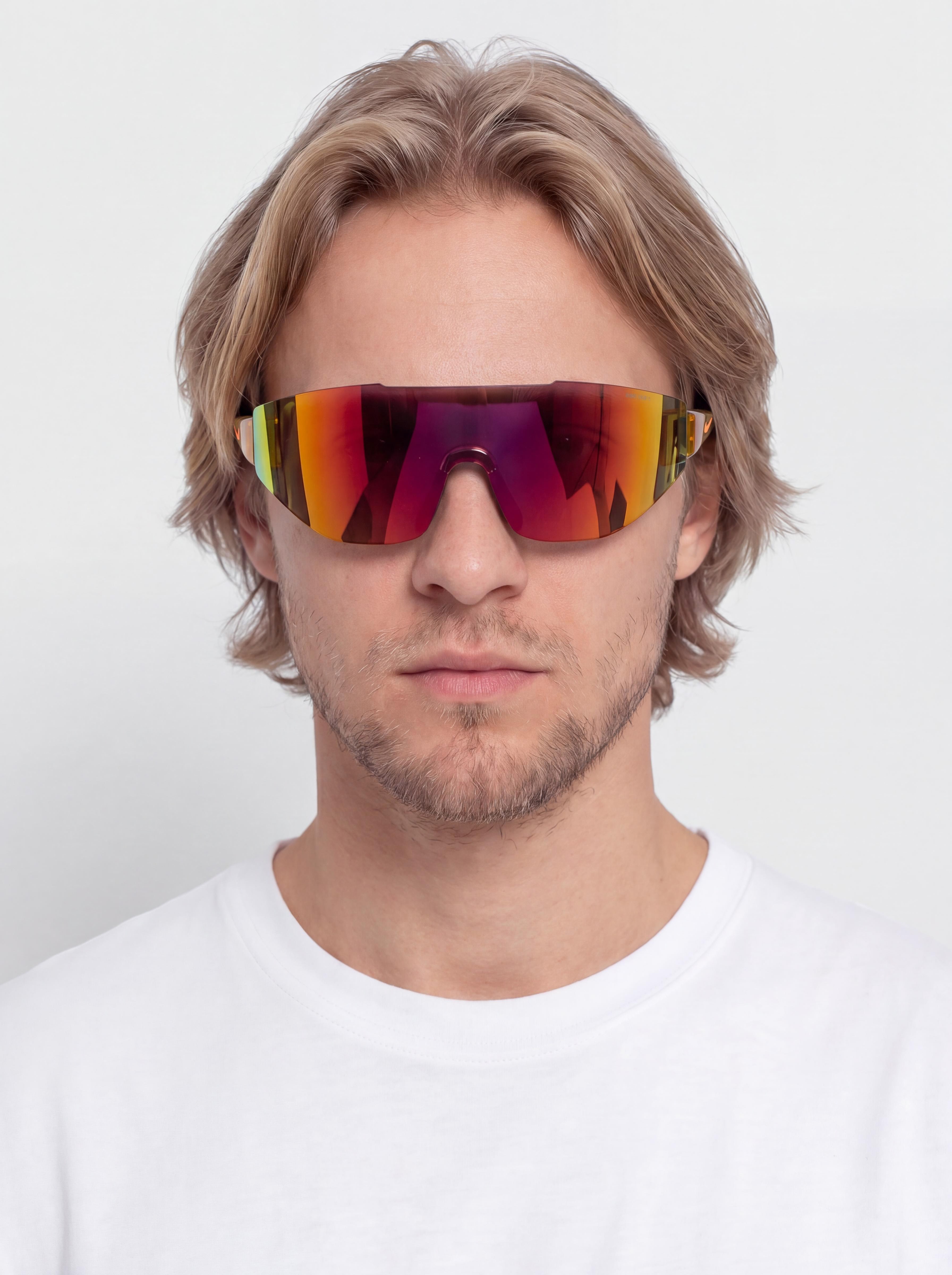 Slnečné okuliare Nike Athena Edge (black/orange mirror)