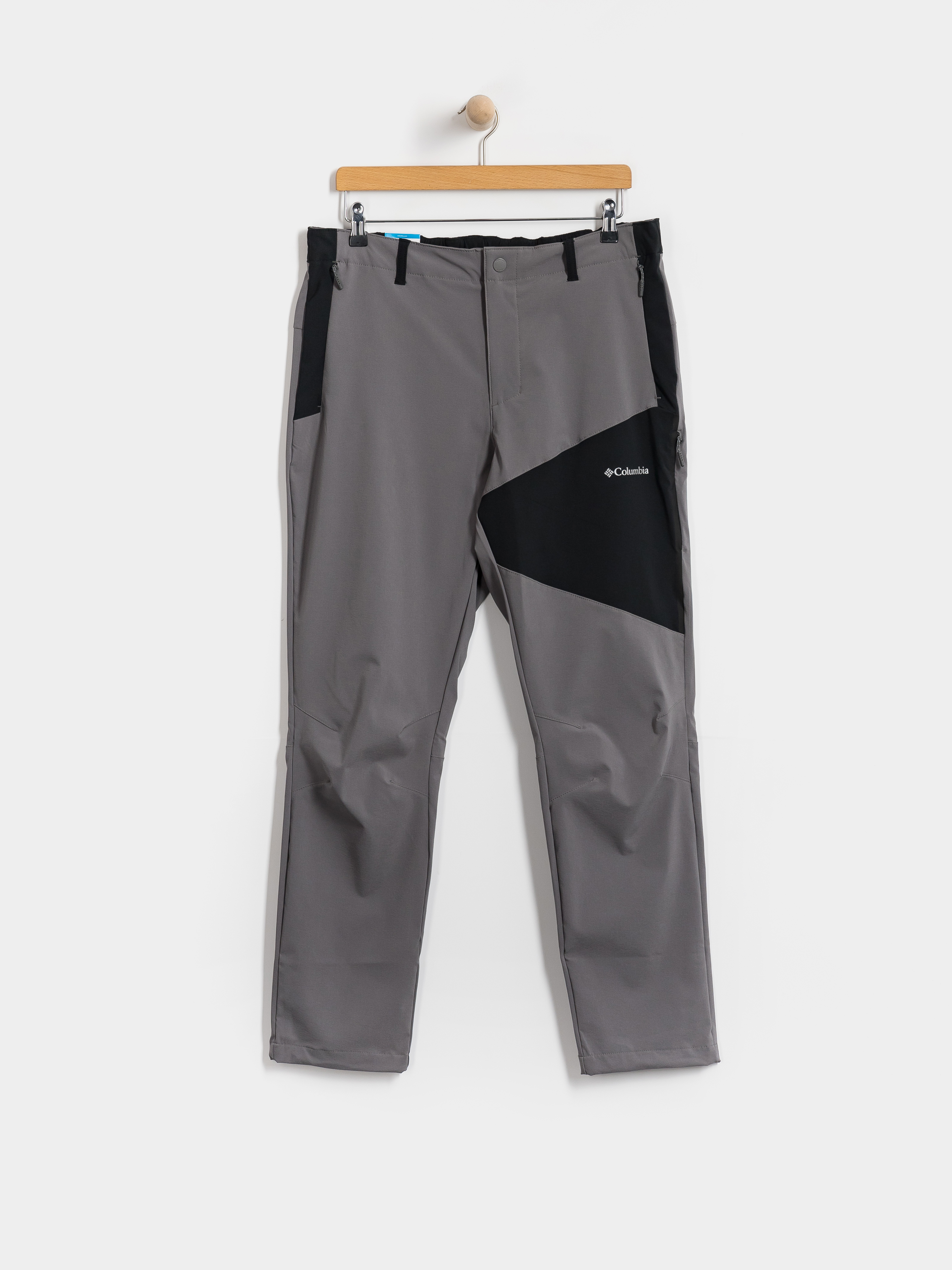Nohavice Columbia Tech Softshell (city grey/black)