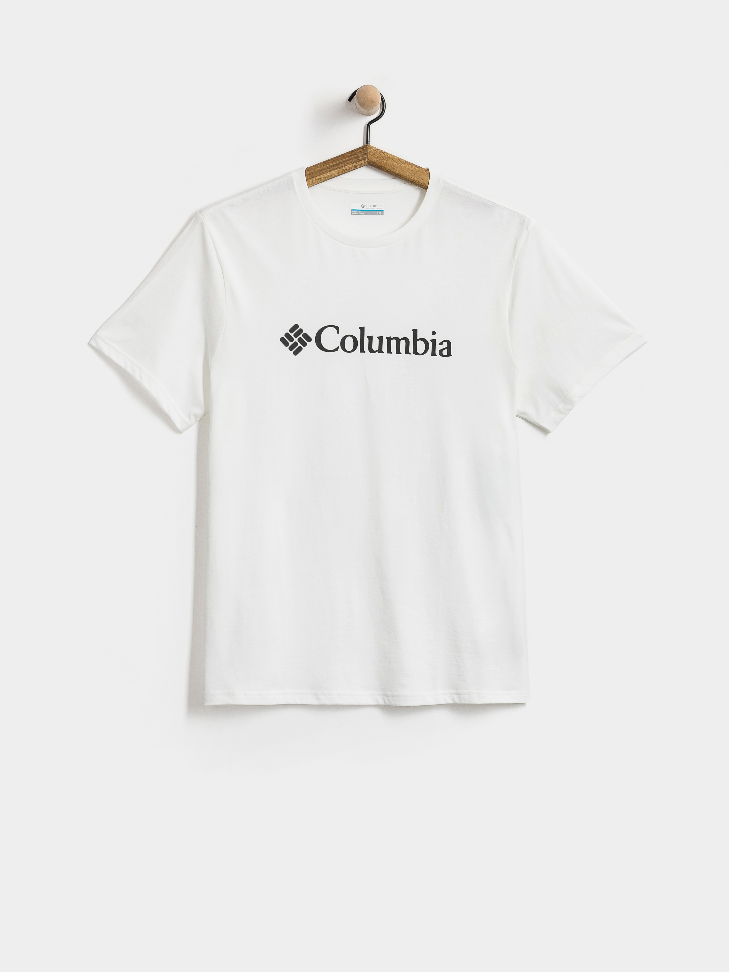 Tričko Columbia CSC Basic Logo (white/gem columbia)