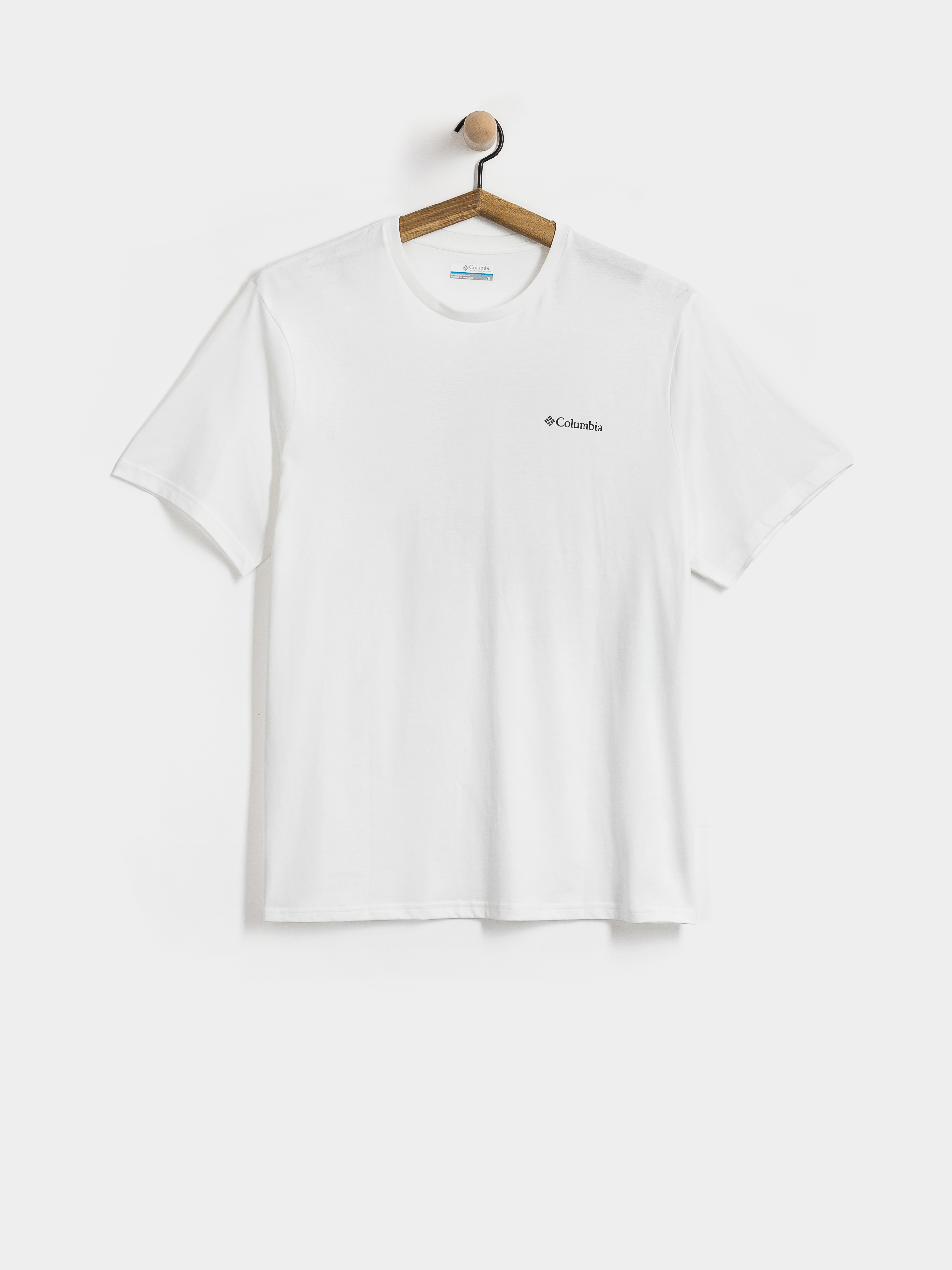 Tričko Columbia CSC Outdoor Back Graphic (white/flower power badge)