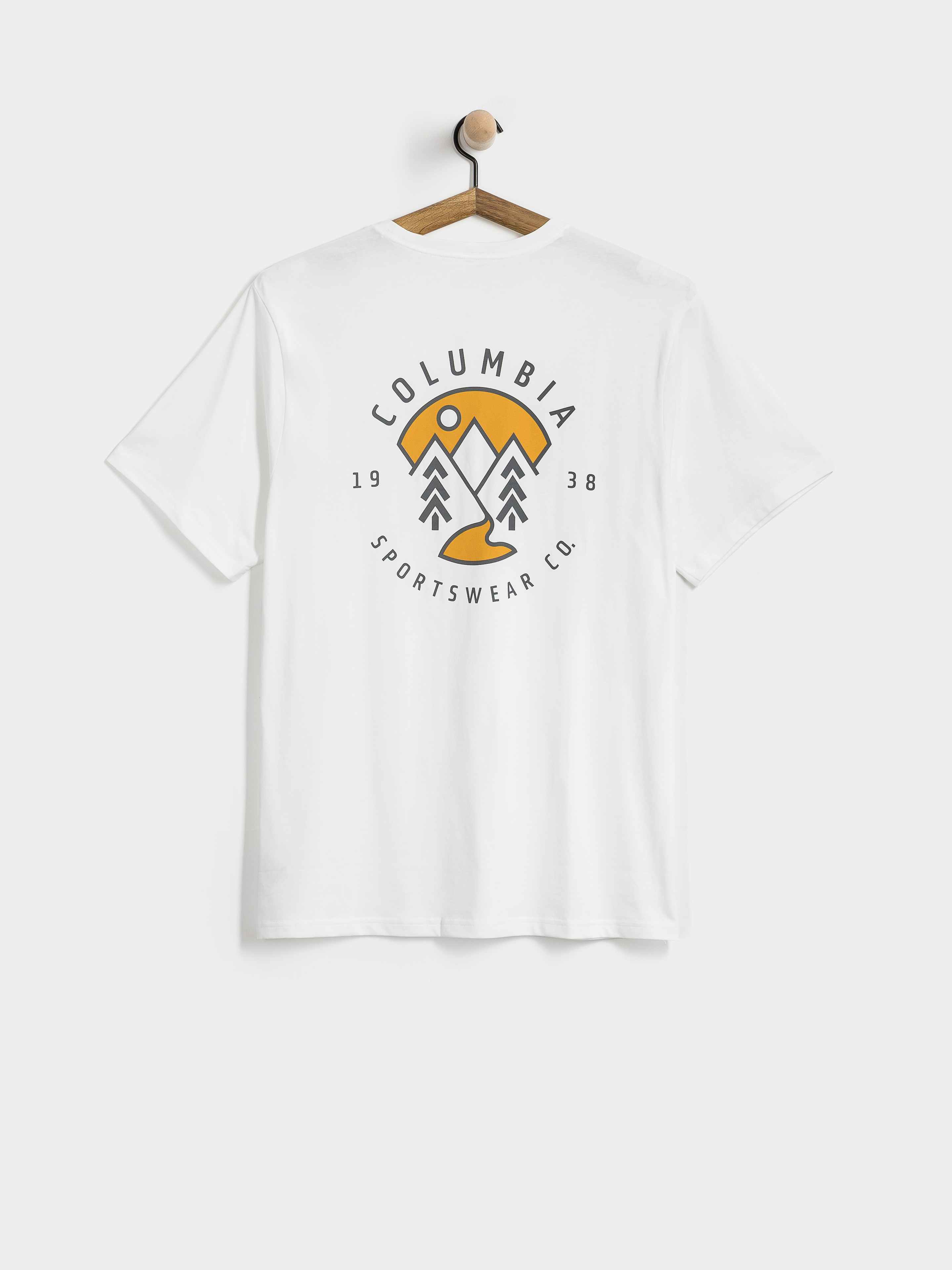 Tričko Columbia CSC Outdoor Back Graphic (white/naturall)