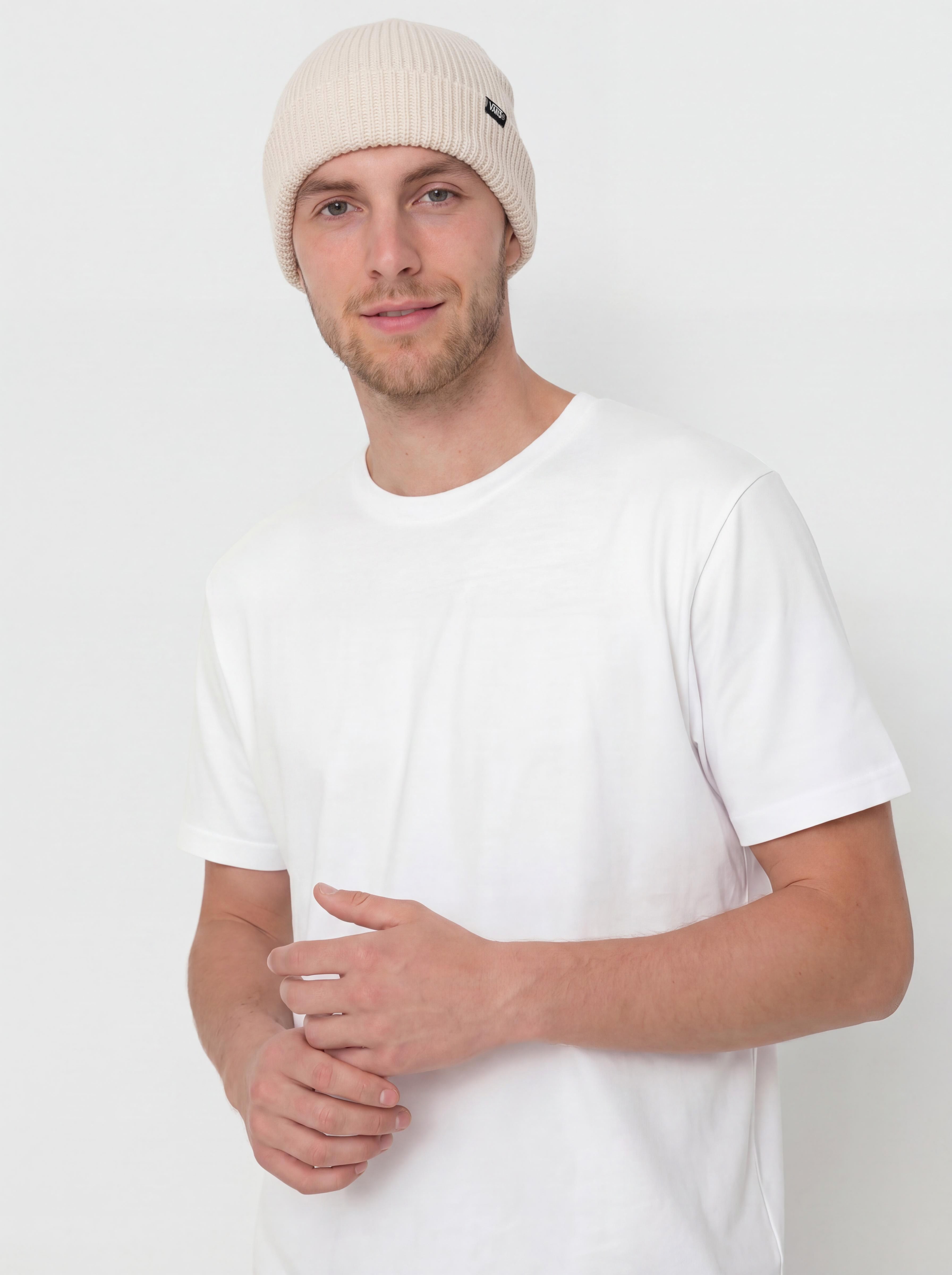 Čiapka Vans Core Basic Cuff (oatmeal)