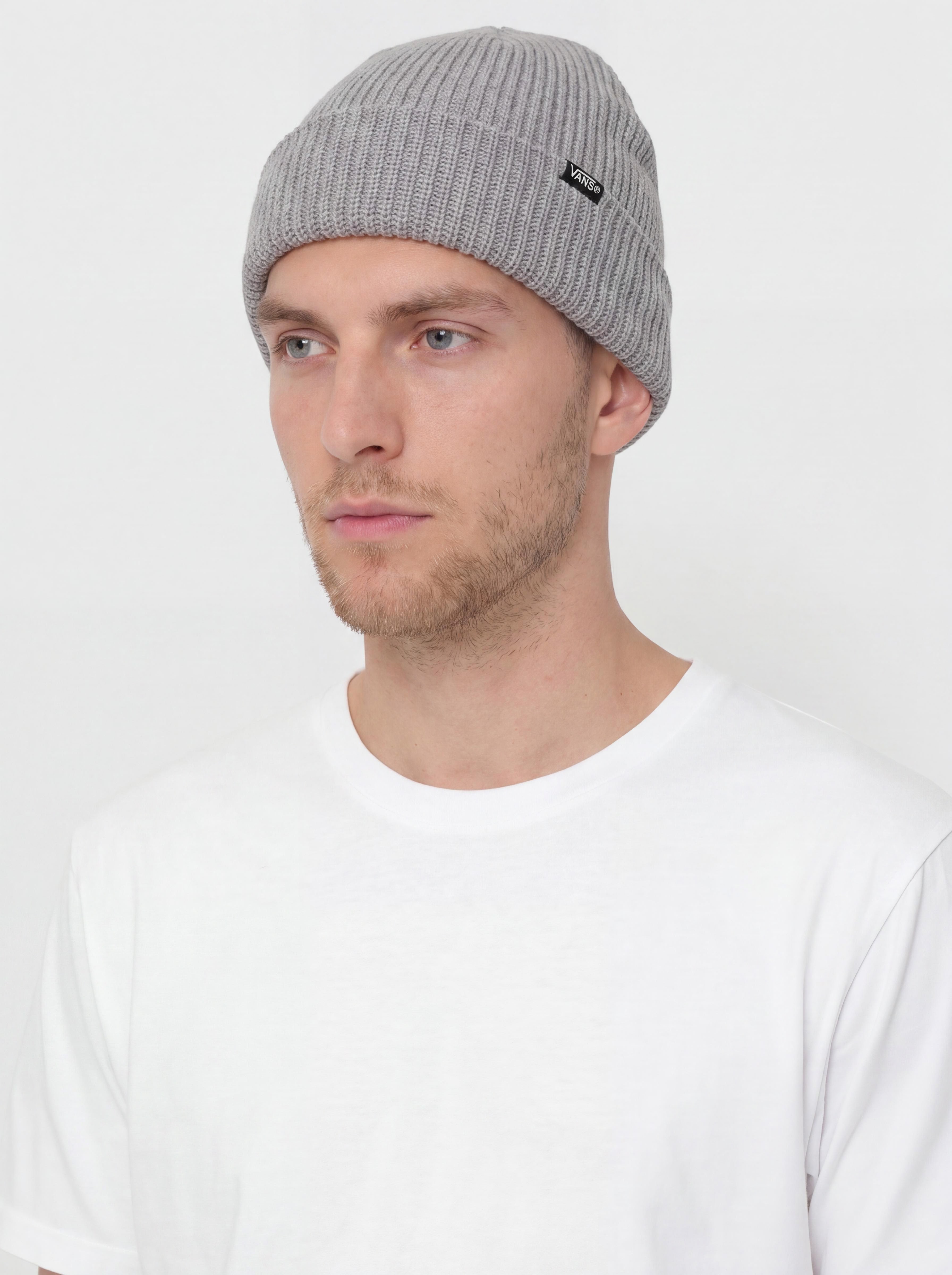 Čiapka Vans Core Basic Cuff (heather grey)