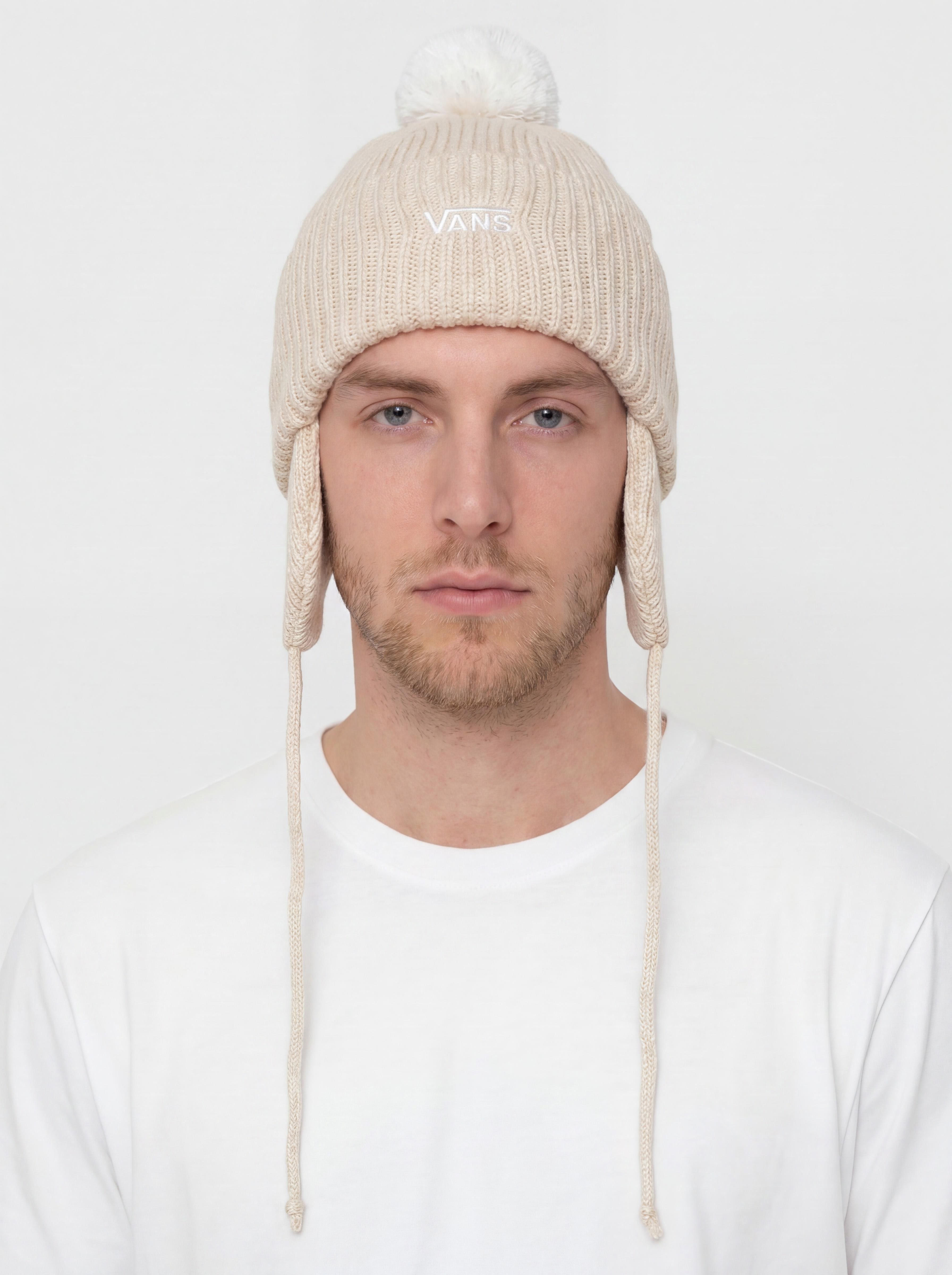 Čiapka Vans 66 Earflap (marshmallow)