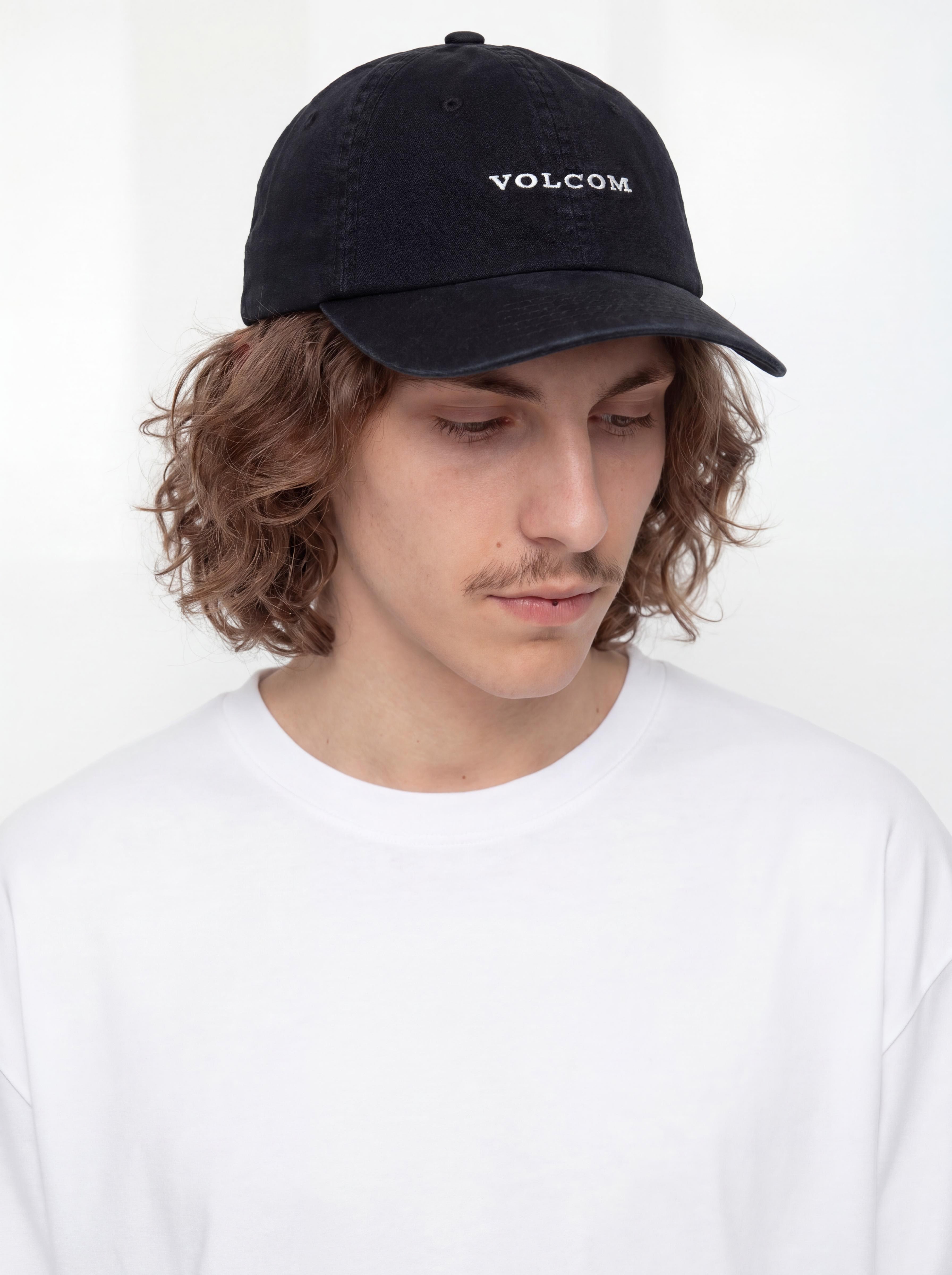 Šiltovka Volcom Full Stone Washed Adj (black)