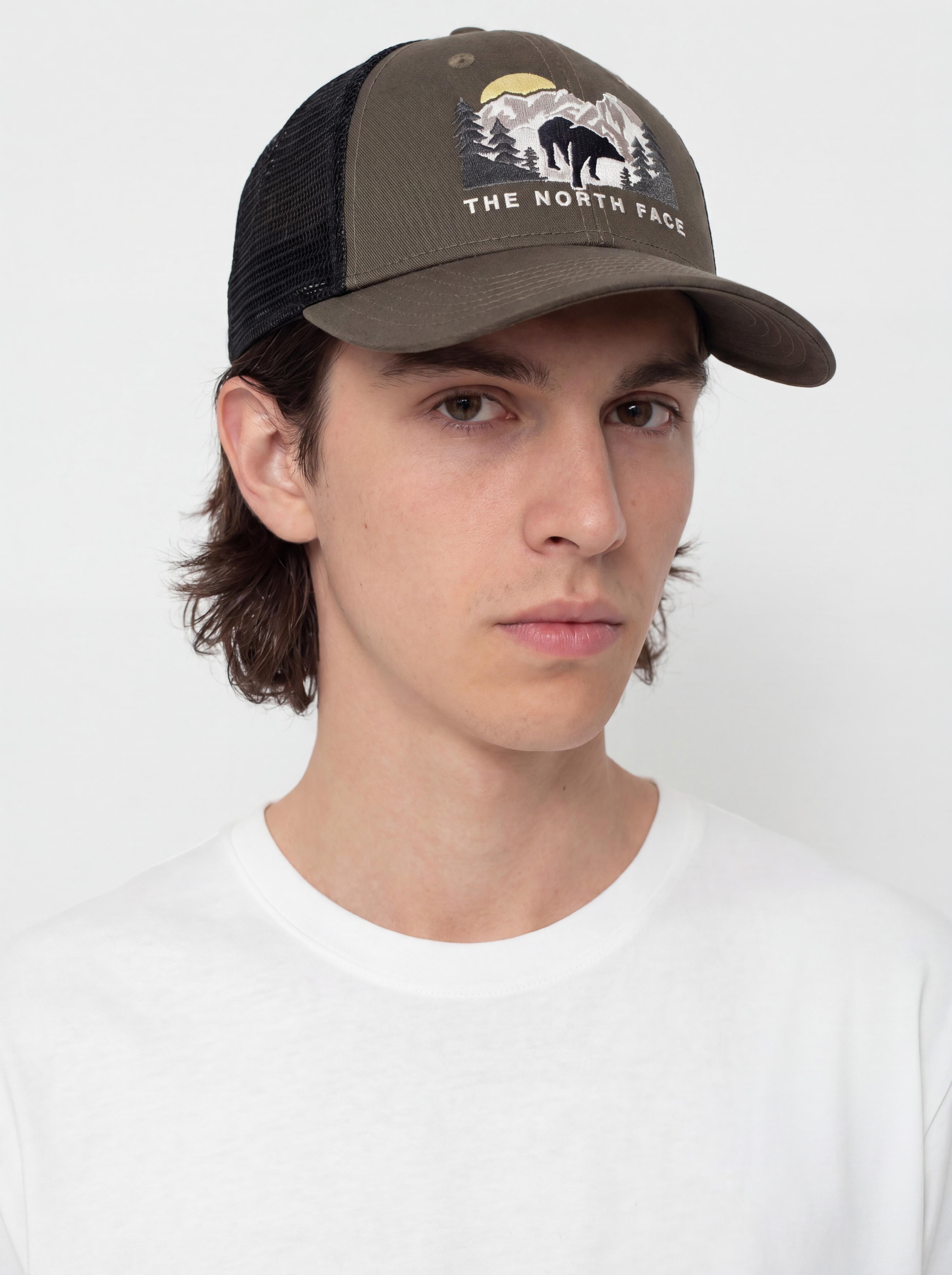 Šiltovka The North Face Embroidered Mudder Trucker (new taupe green/bear green)