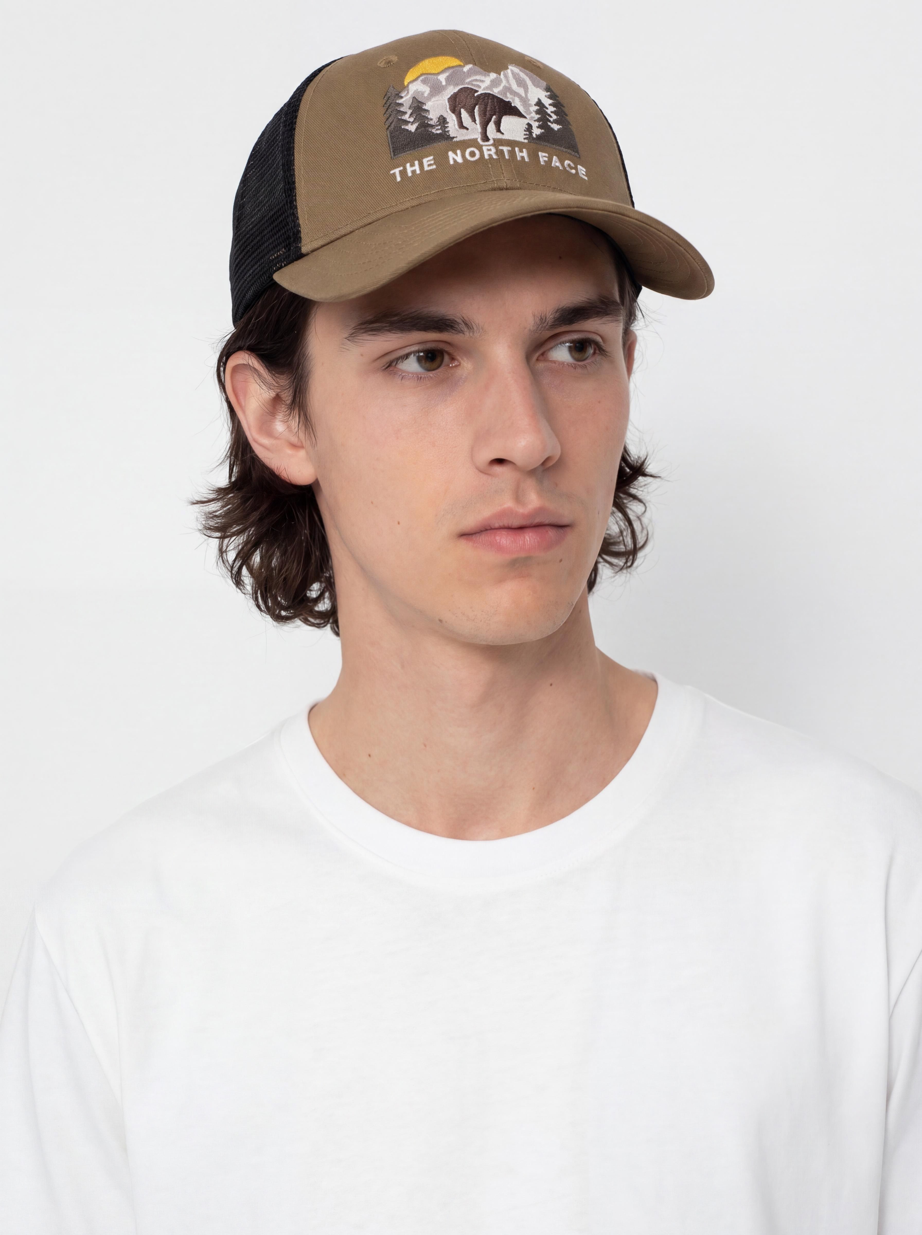 Šiltovka The North Face Embroidered Mudder Trucker (caraway seed/bear graph)