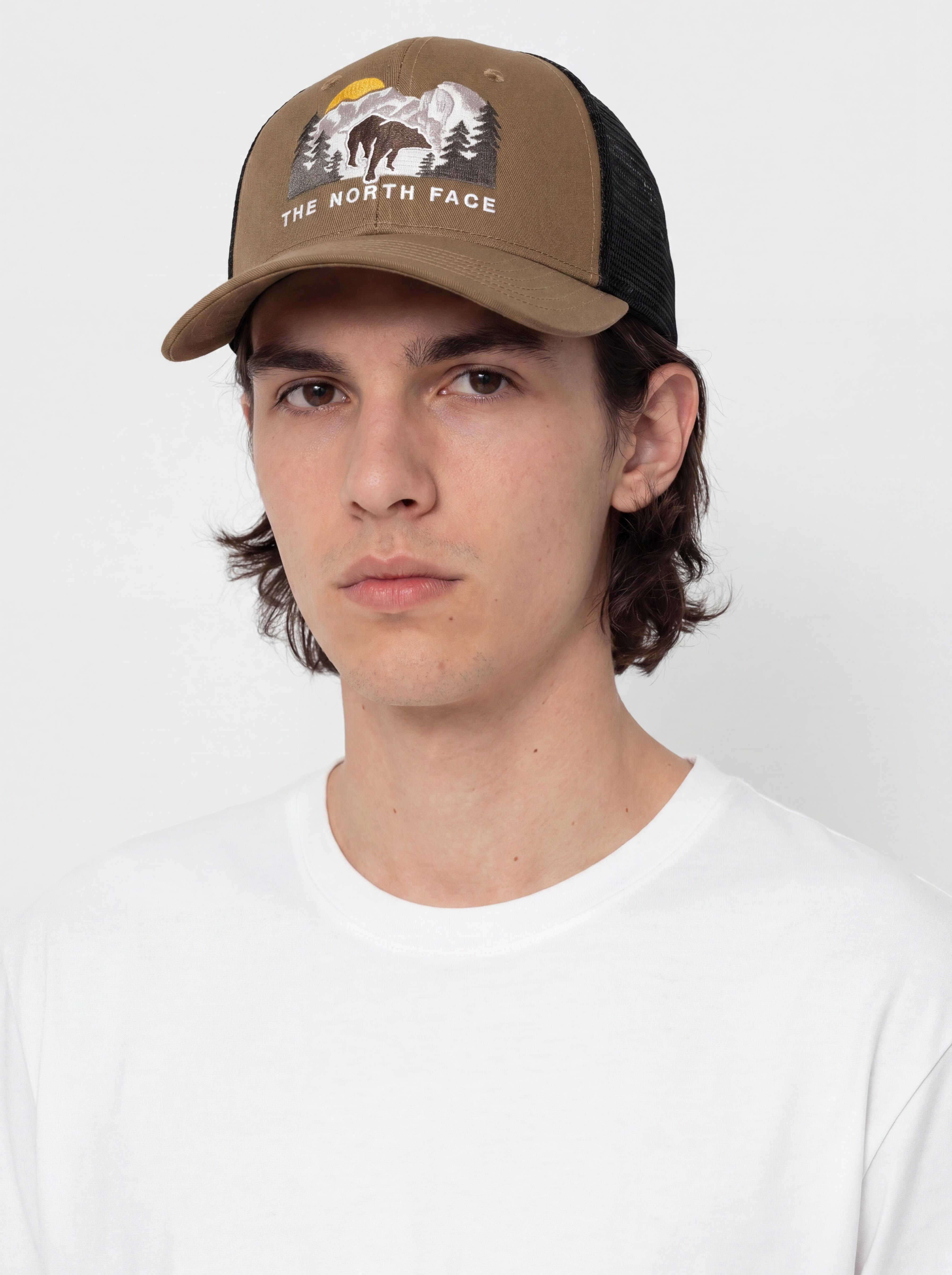Šiltovka The North Face Embroidered Mudder Trucker (caraway seed/bear graph)