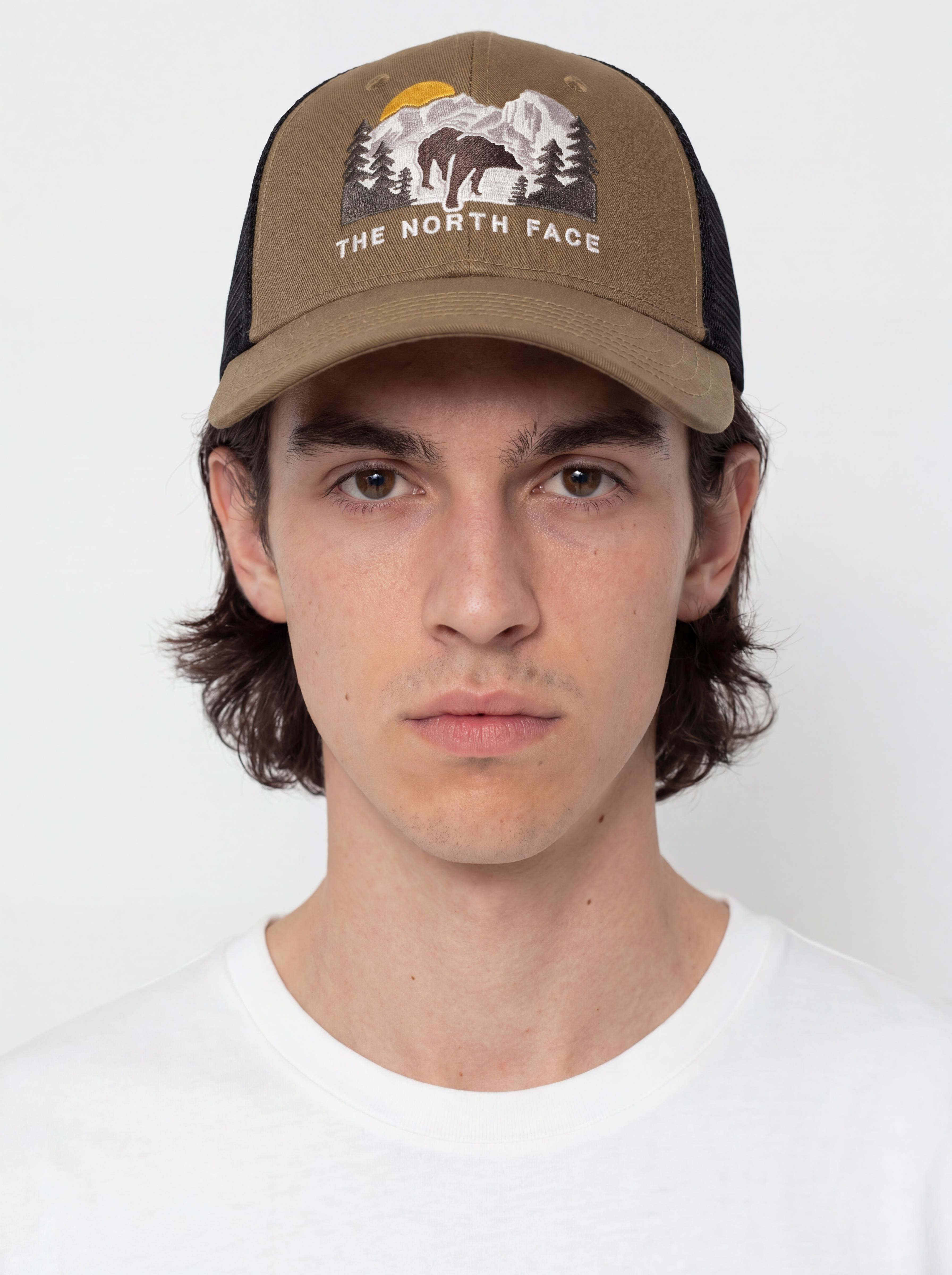 Šiltovka The North Face Embroidered Mudder Trucker (caraway seed/bear graph)