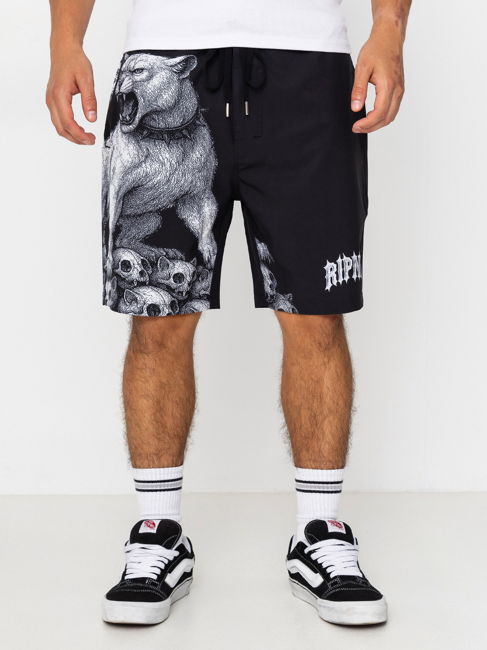 Kraťasy RipNDip Wasteland Swim (black)