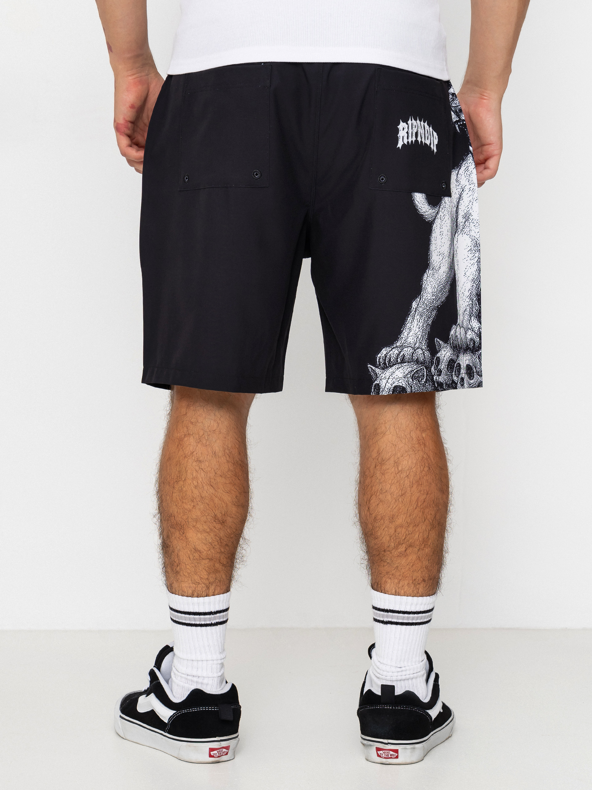 Kraťasy RipNDip Wasteland Swim (black)