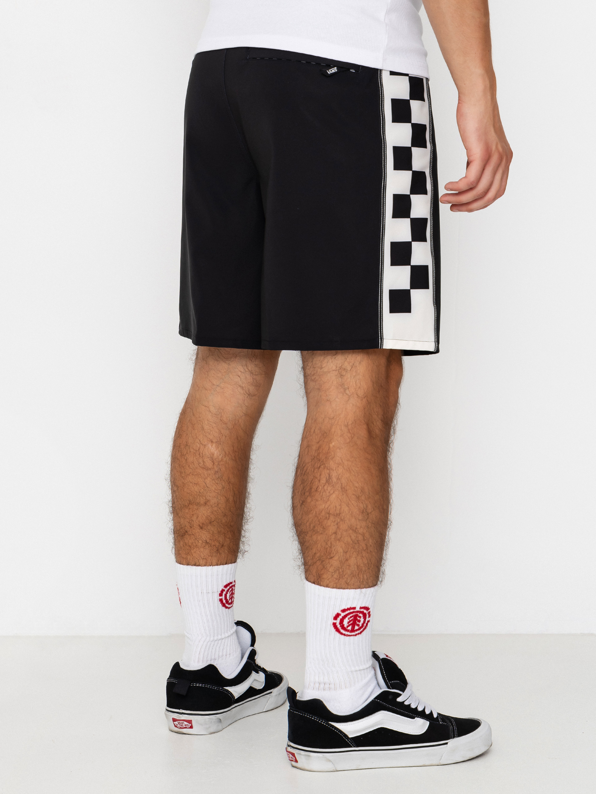 Plážové kraťasy Vans Daily Sideline (black/marshmllw)