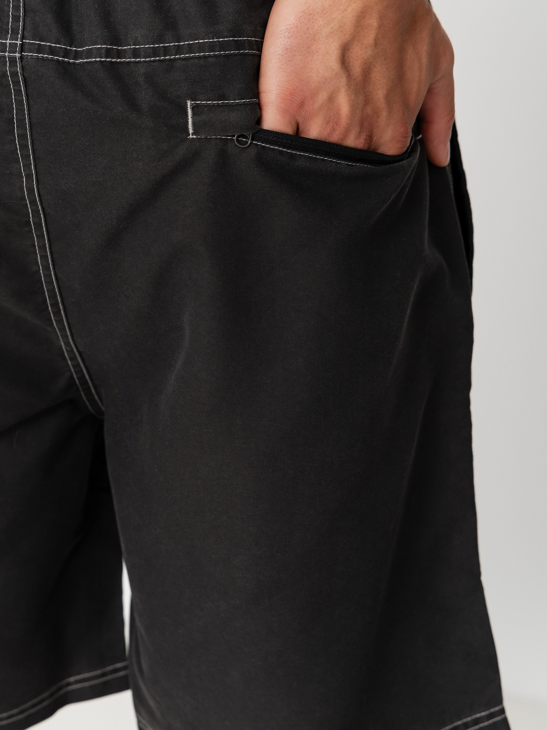 Kraťasy Polar Skate Ziggy Swim (vintage black)