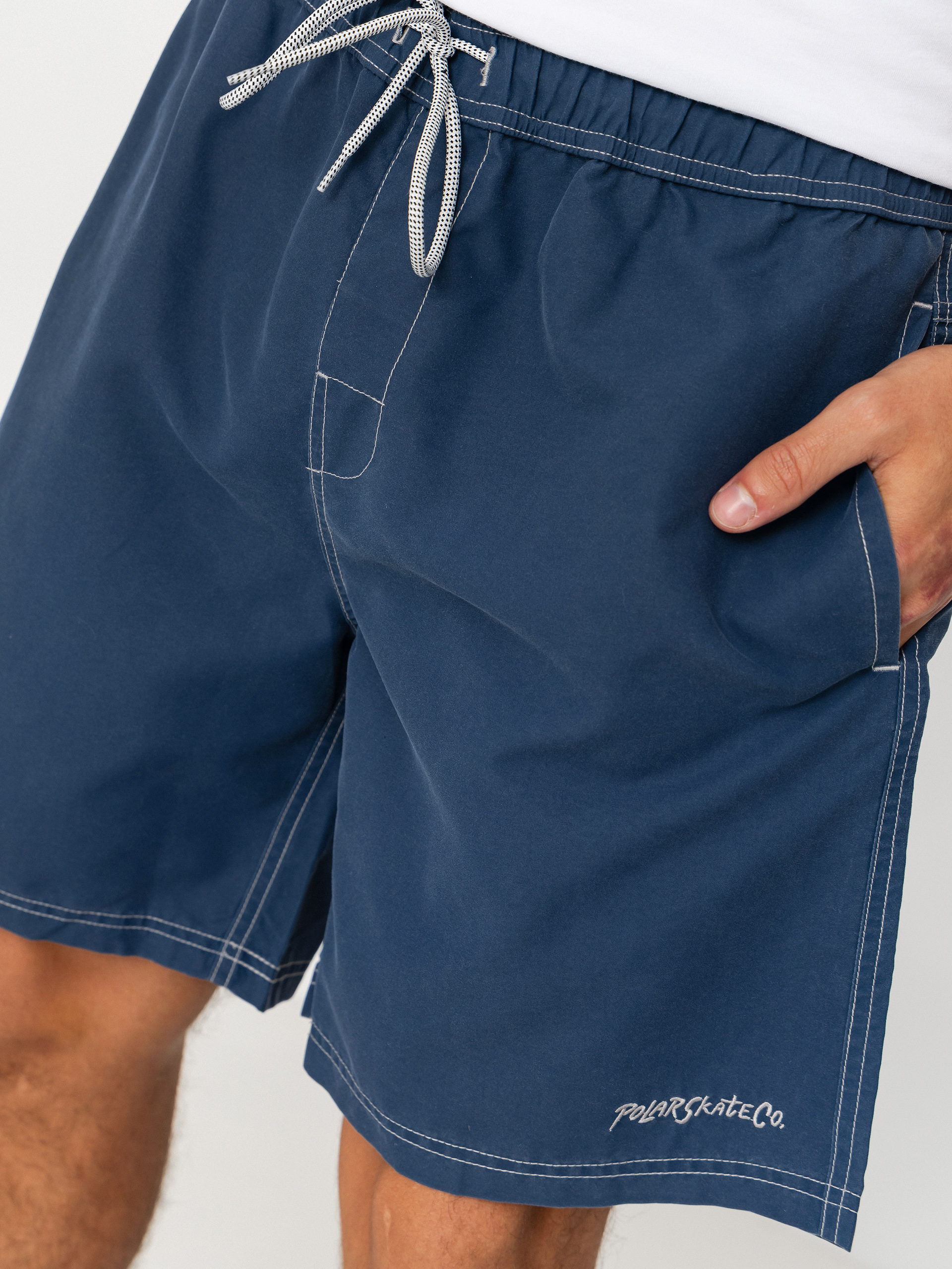 Kraťasy Polar Skate Ziggy Swim (vintage indigo)