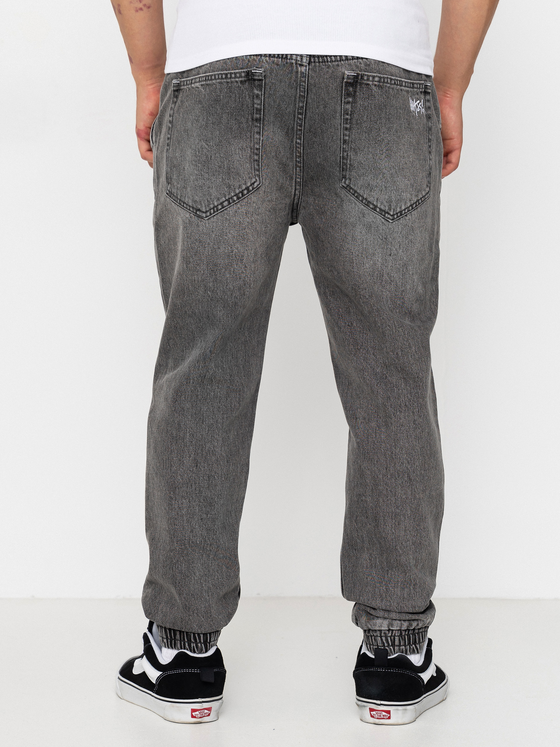 Nohavice MassDnm Jogger Jeans Signature 2.0 (grey)
