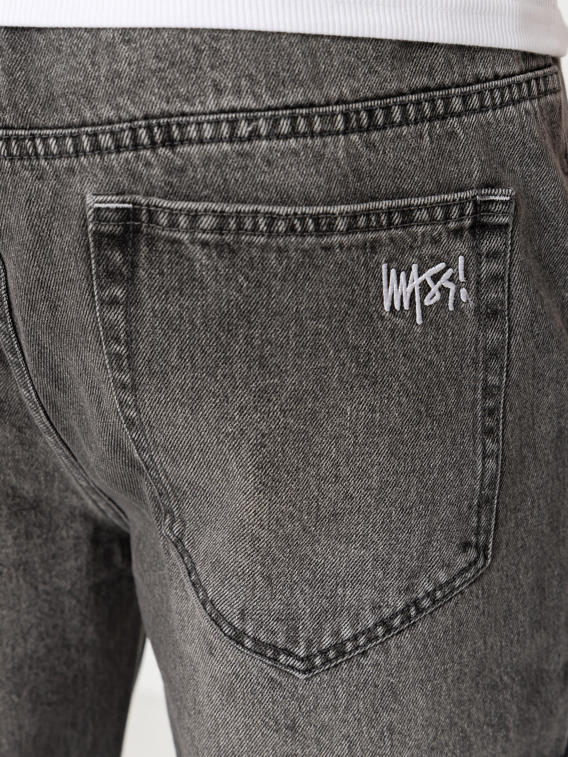 Nohavice MassDnm Jogger Jeans Signature 2.0 (grey)