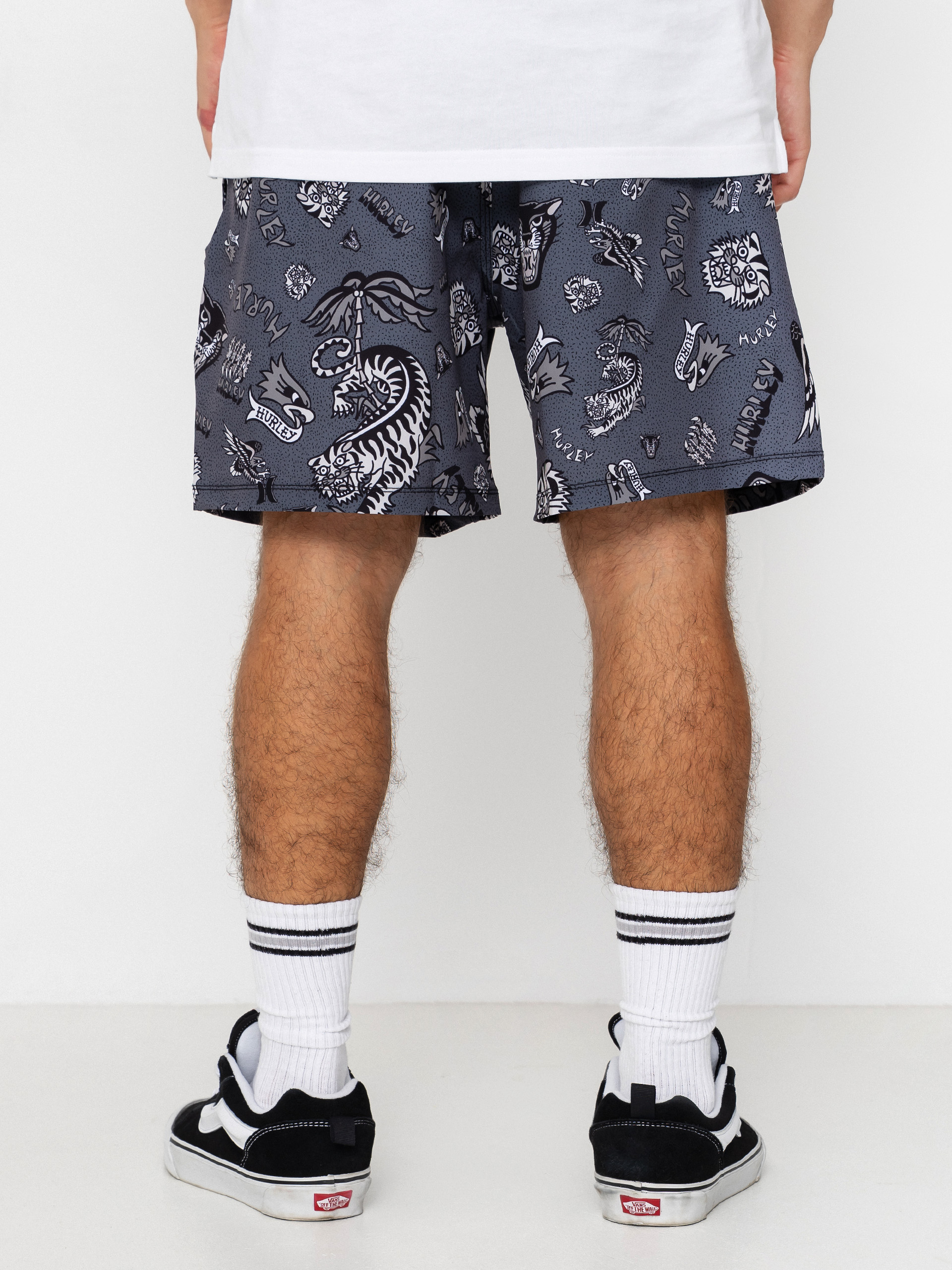 Kraťasy Hurley Volley Flex Art (black)