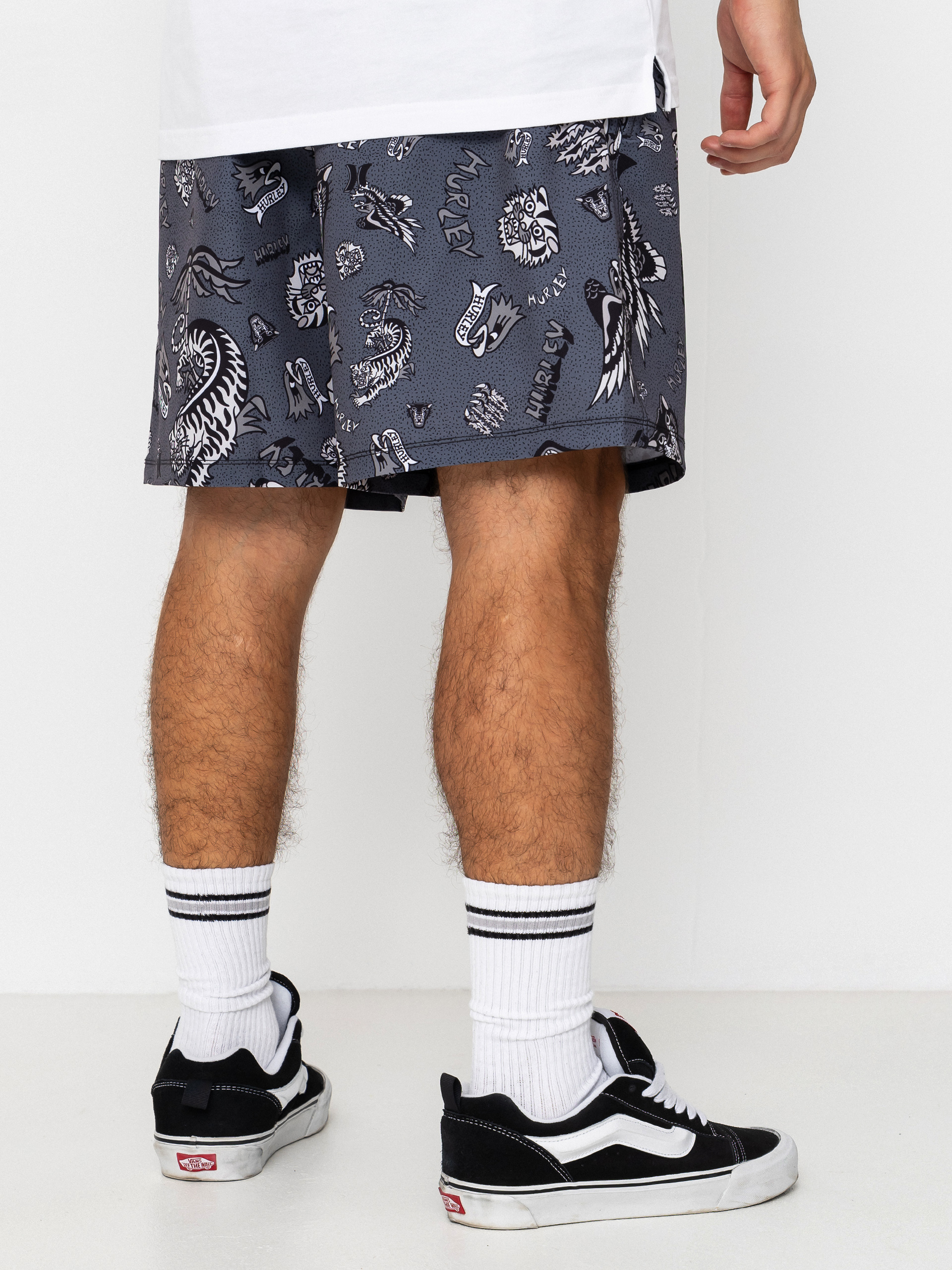 Kraťasy Hurley Volley Flex Art (black)