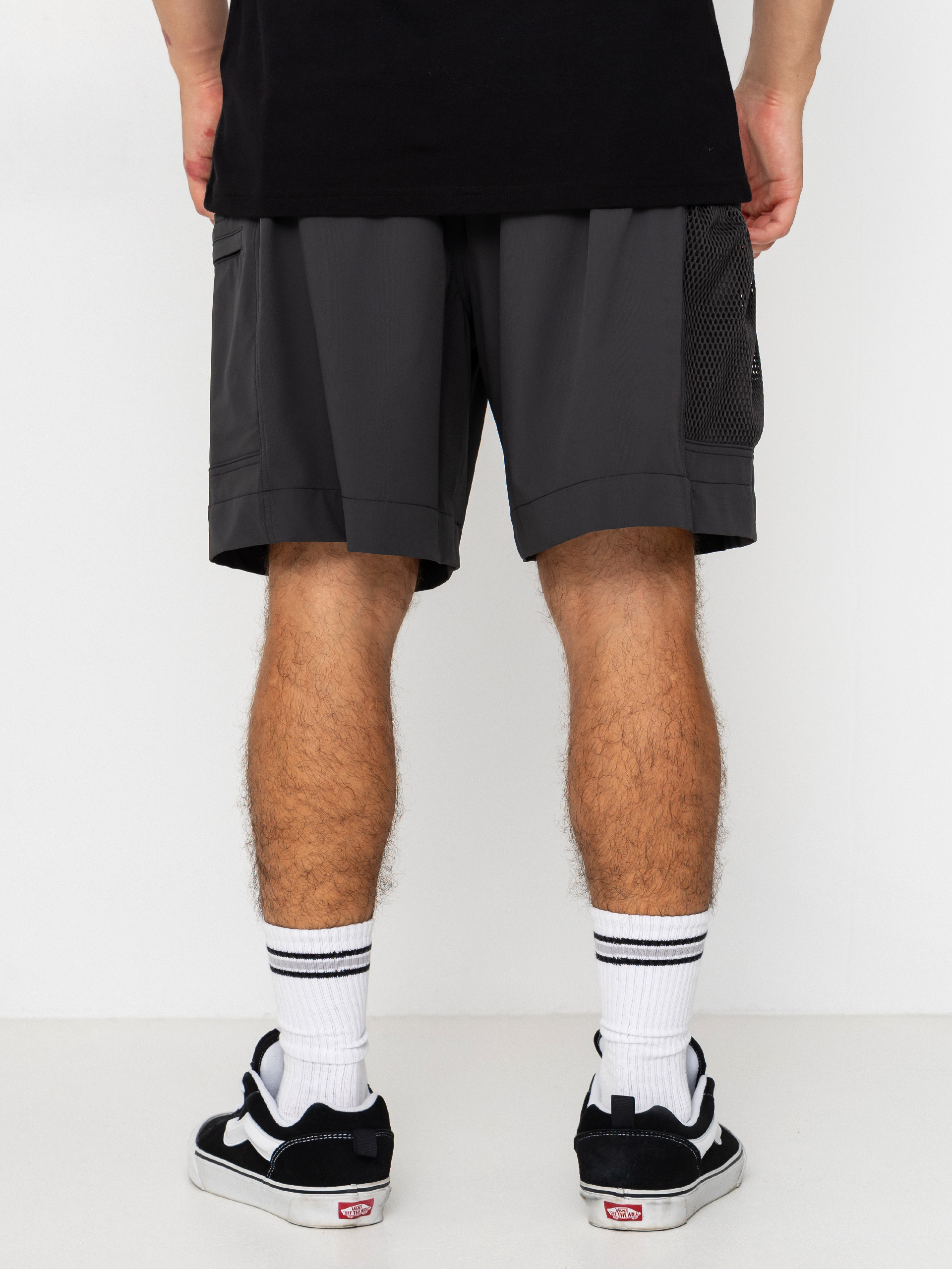 Kraťasy Salty Crew Net Walshort (pirate black)