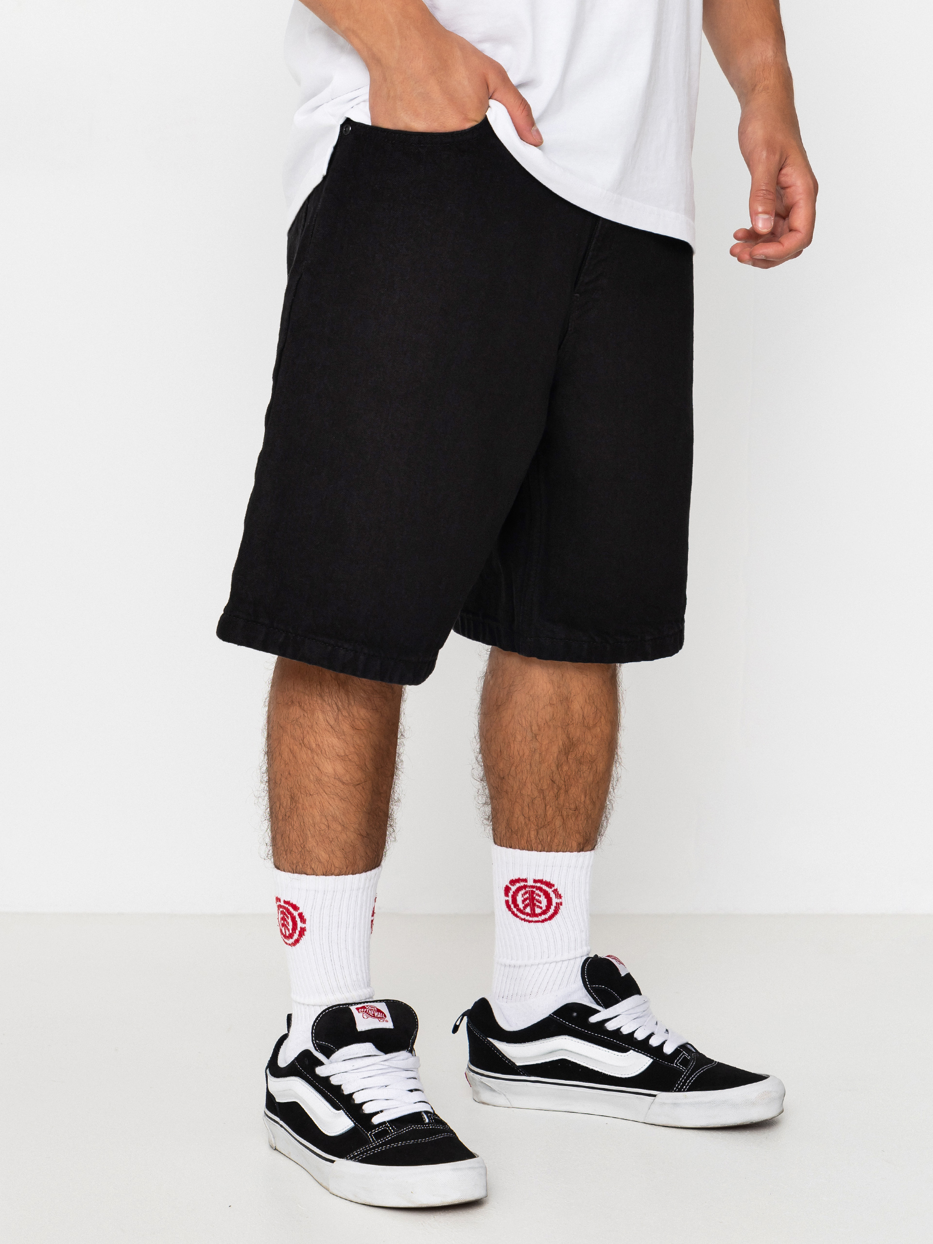 Kraťasy Quiksilver Baggy Denim (black)