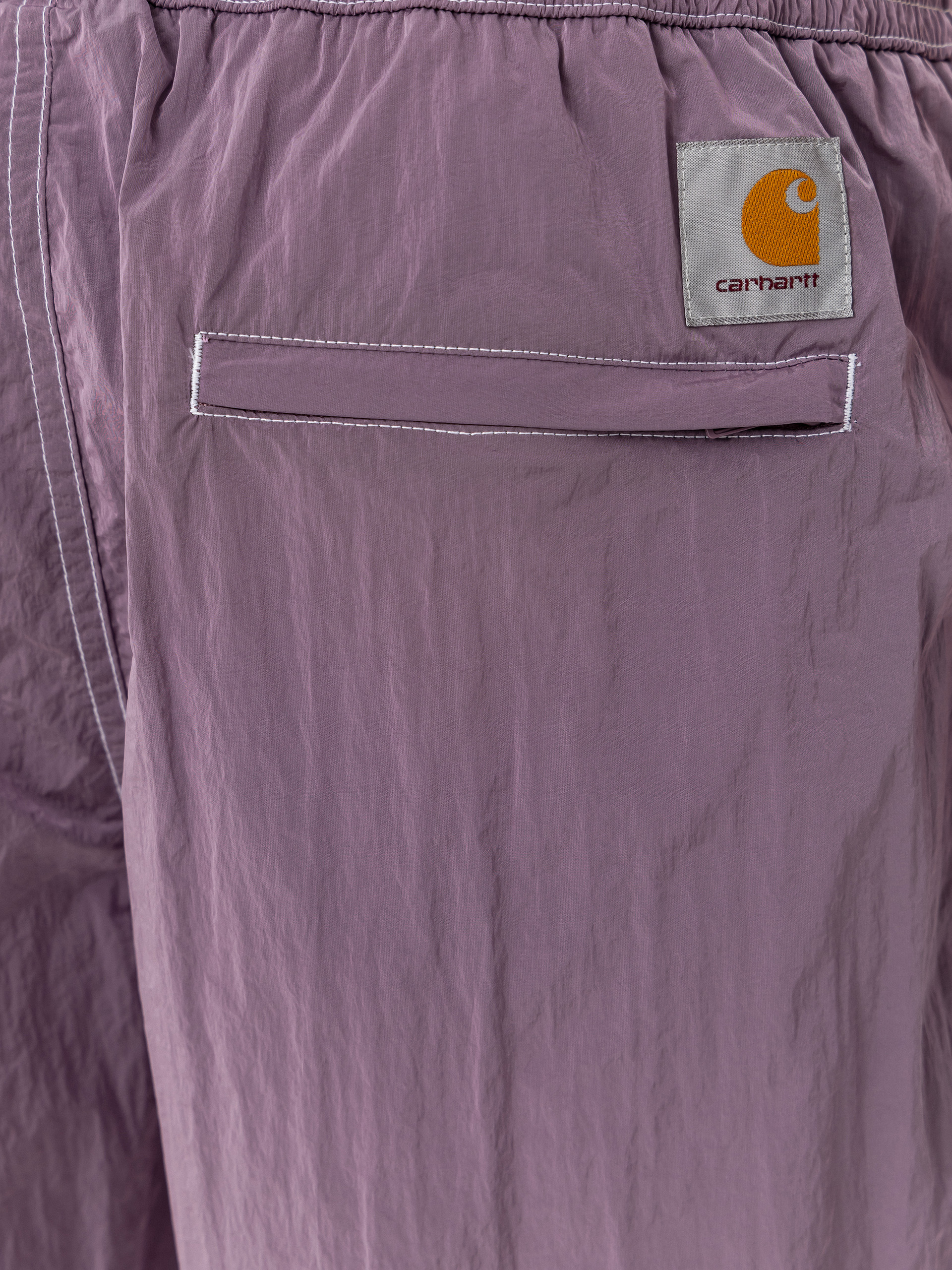 Kraťasy Carhartt WIP Canby Swim (gentle purple/white)