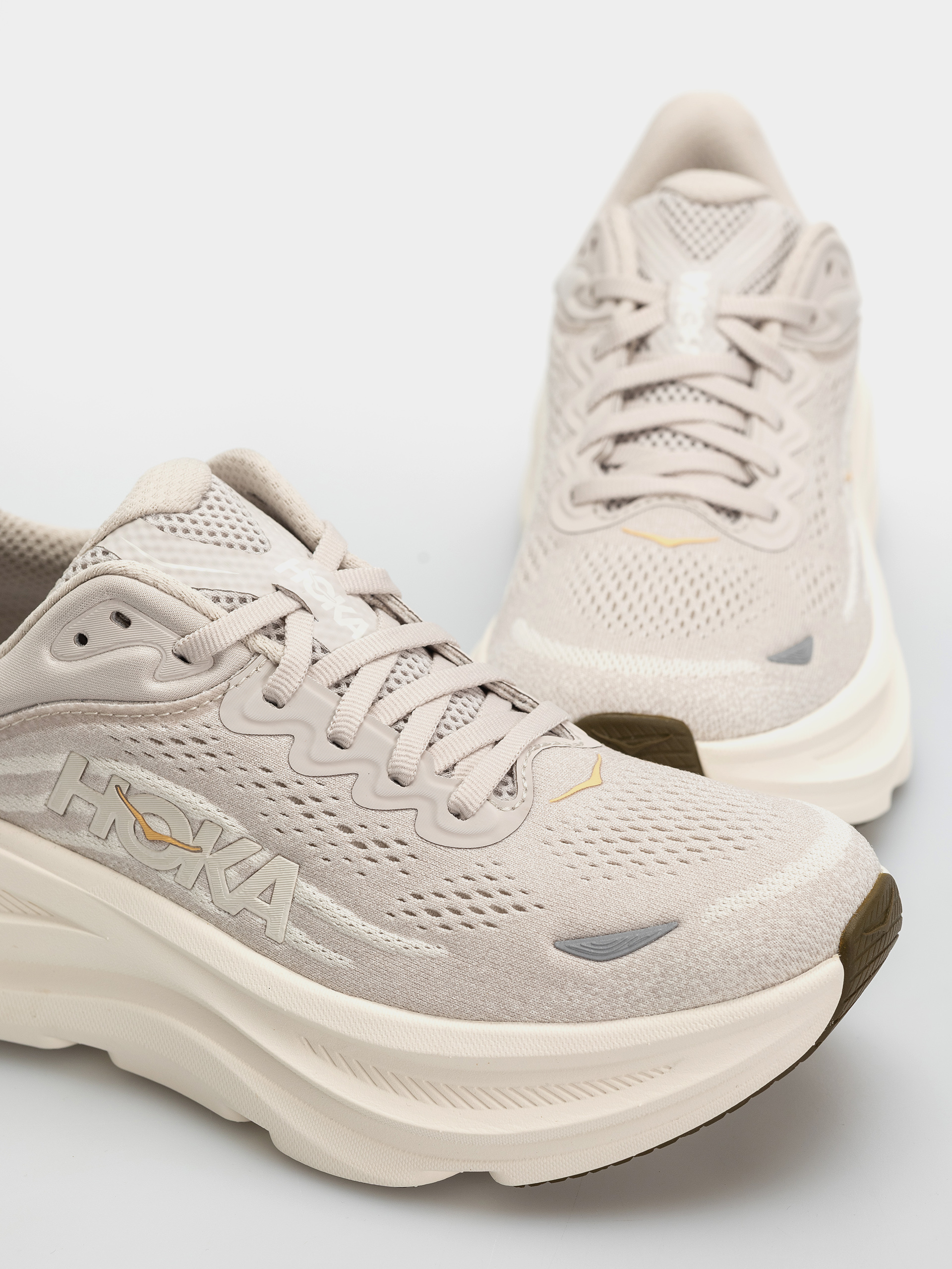 Topánky Hoka Bondi 9 Wmn (river rock grey/alabaster)