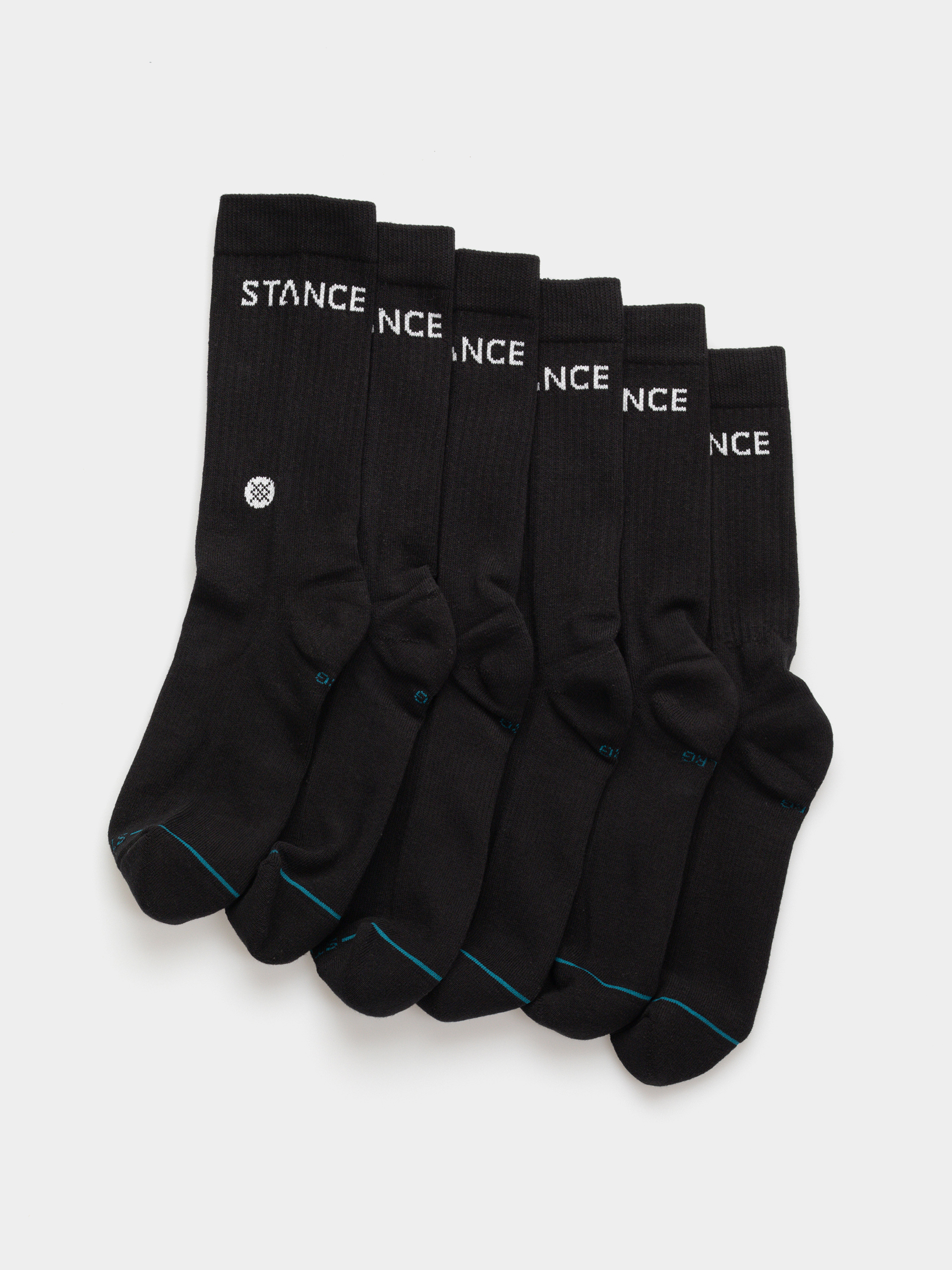 Ponožky Stance Origin 6 Pack Crew