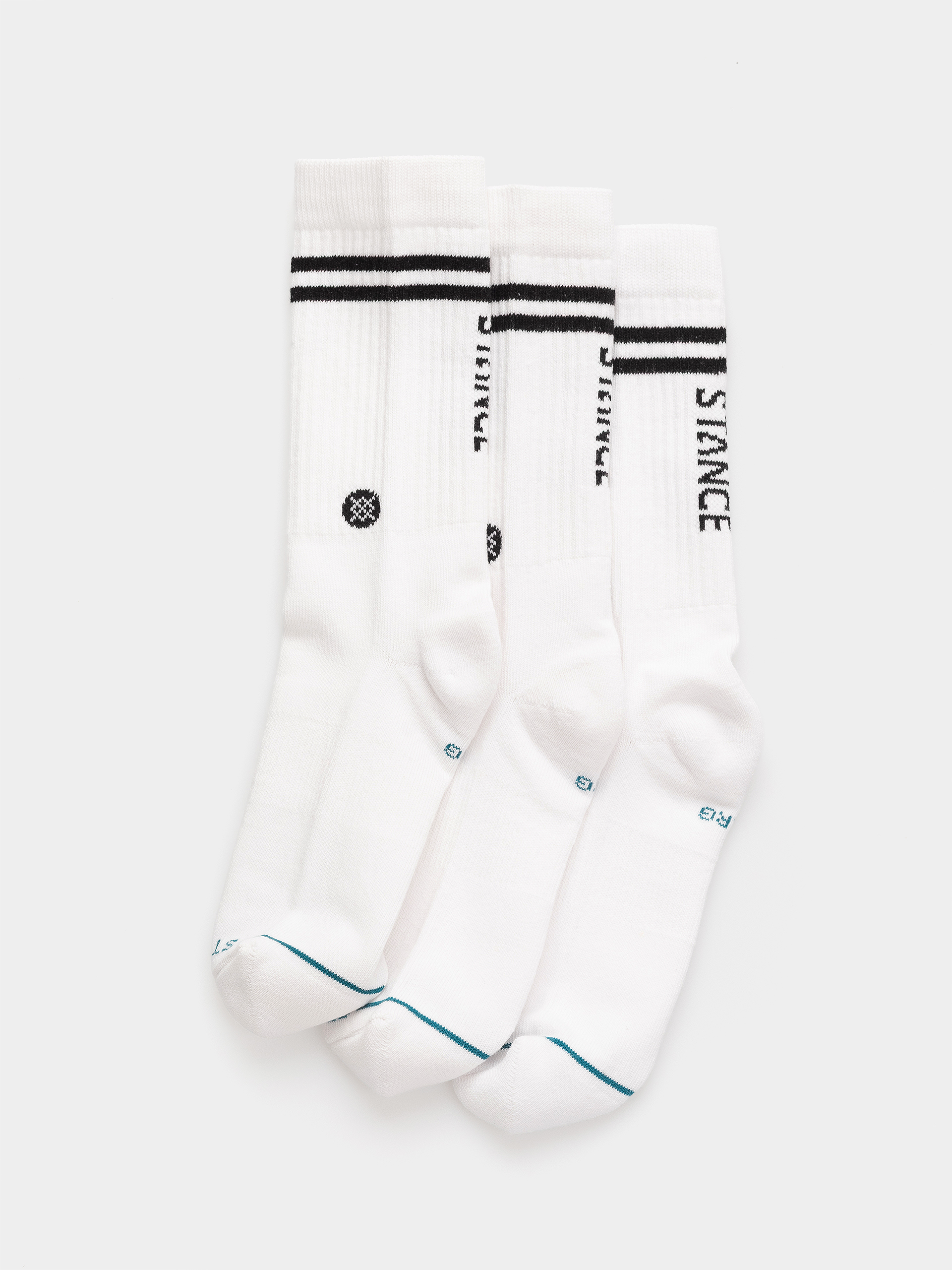 Ponožky Stance Core 3 Pack Crew (white)