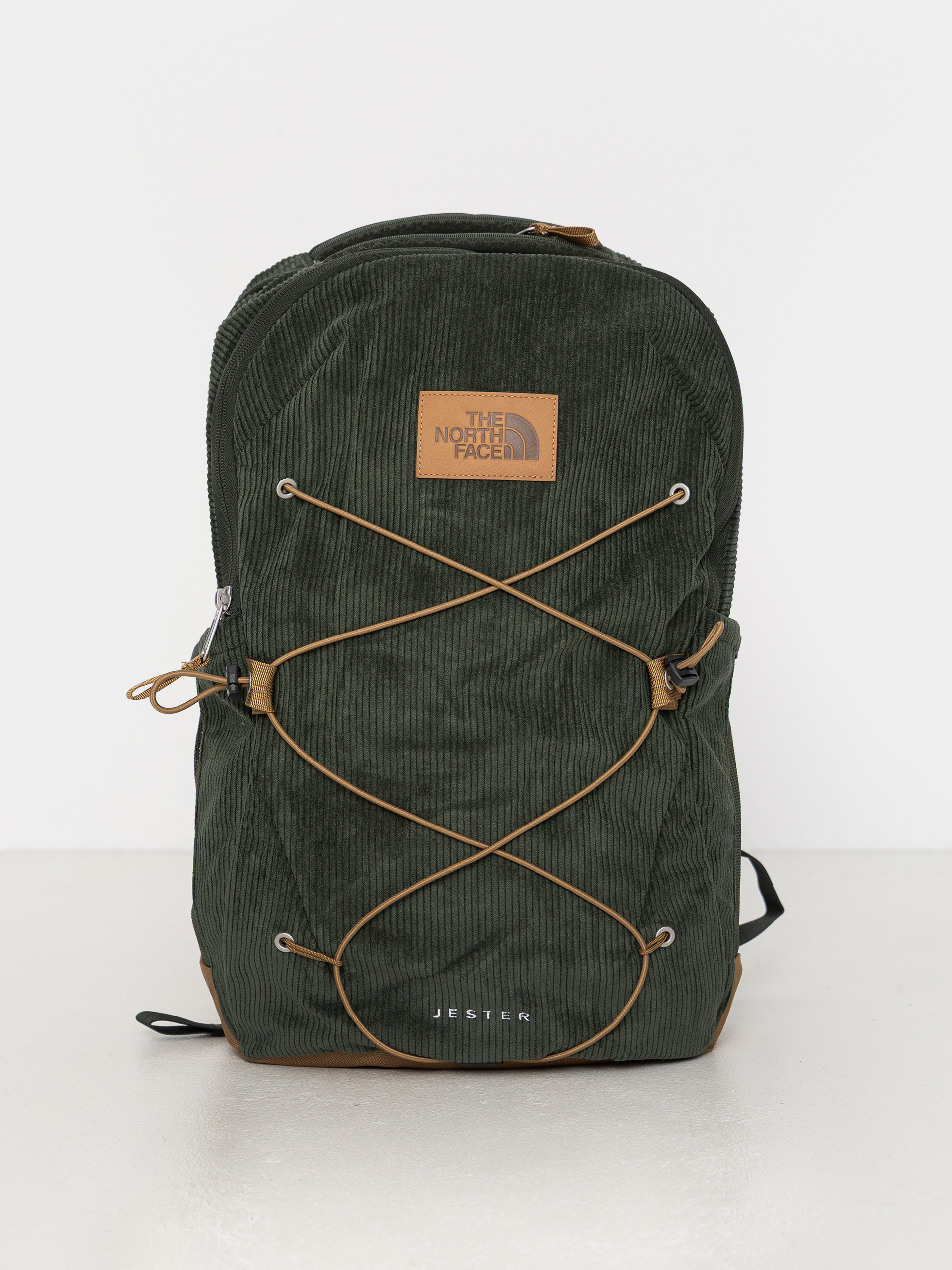 Batoh The North Face Jester Pro (bottle green/leather br)