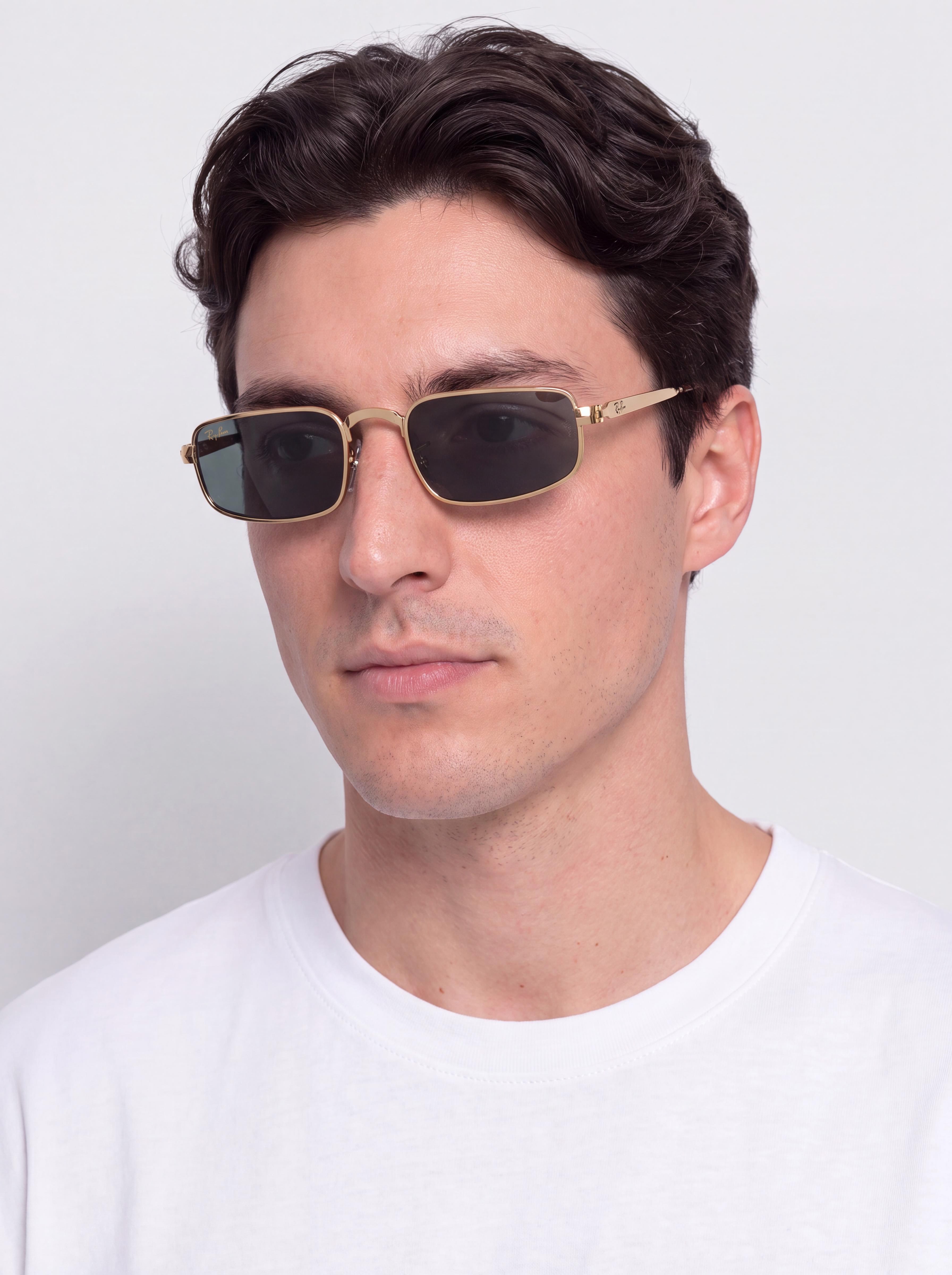 Slneu010dnu00e9 okuliare Ray-Ban Rb3927 By A$Ap Rocky (polerowany zu0142oto arista/blue)