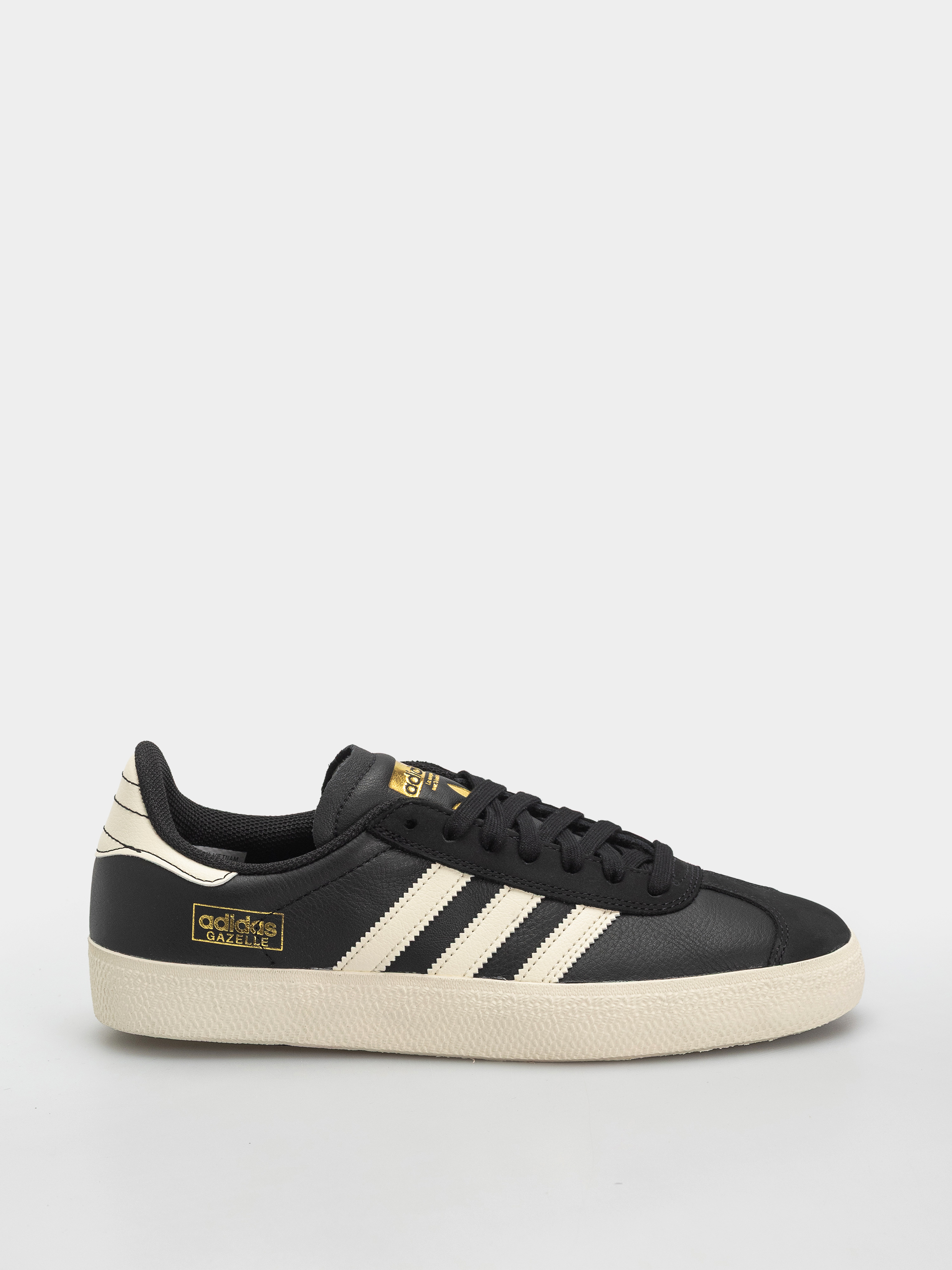 Topu00e1nky adidas Gazelle Adv (cblack/crewht/goldmt)