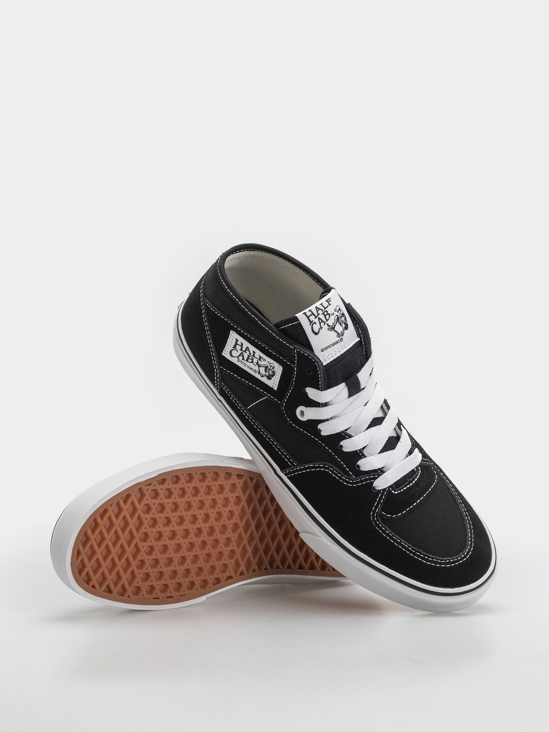 Topánky Vans Half Cab Decon (black/true white)