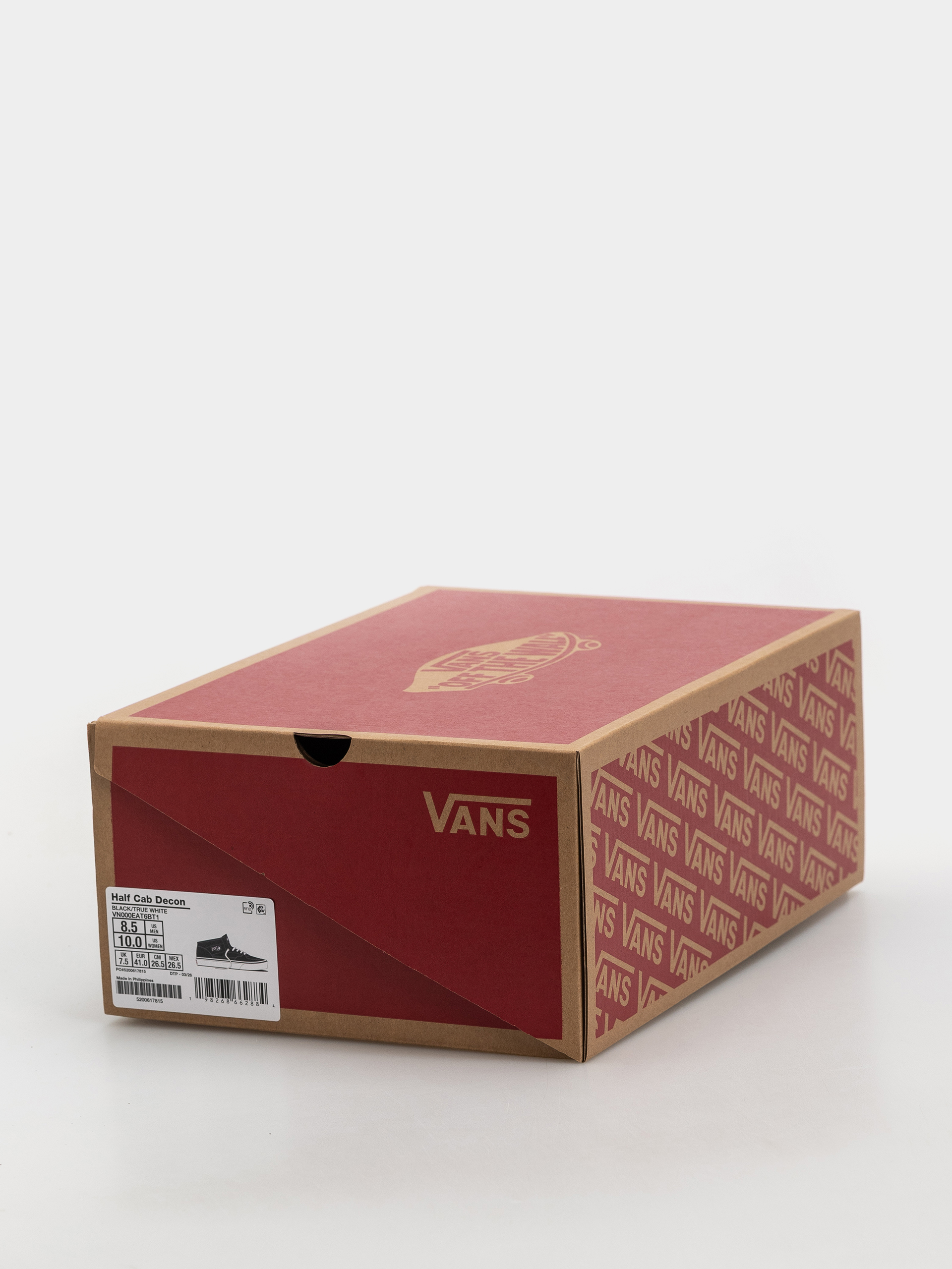 Topánky Vans Half Cab Decon (black/true white)