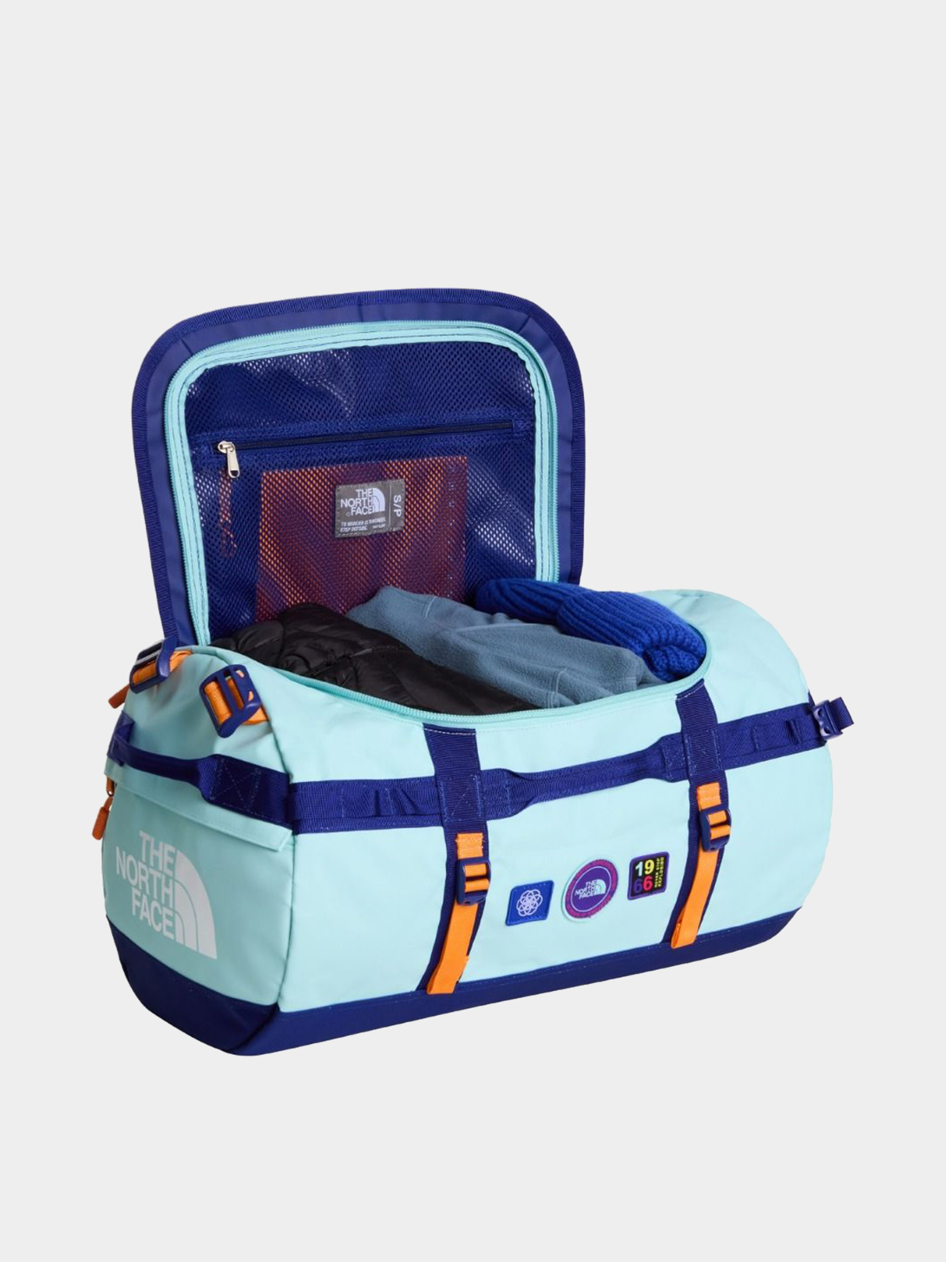 Taška The North Face Base Camp Duffel S (canal blue/bold blue/pa)