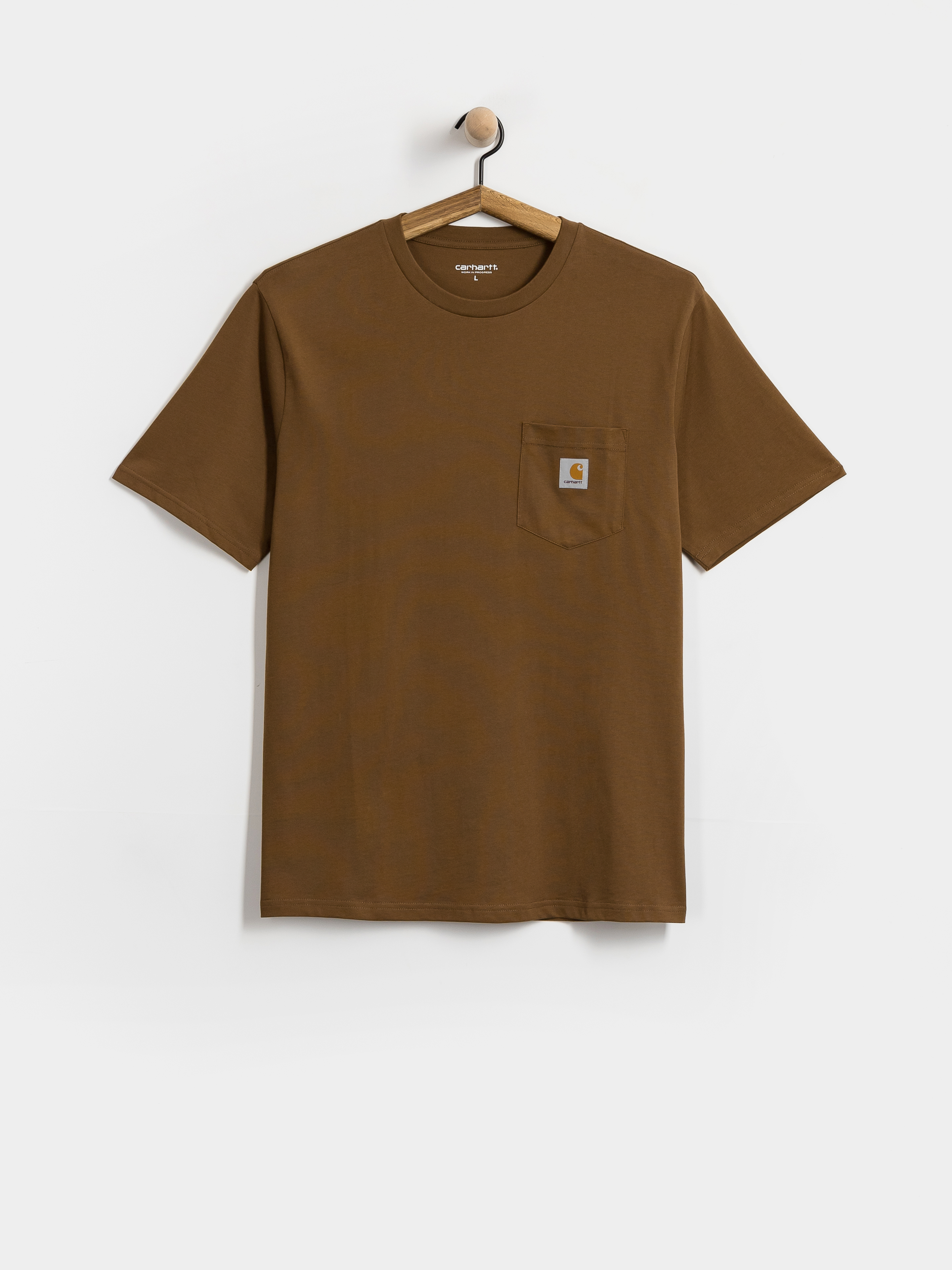 Tričko Carhartt WIP Pocket (wip h brown)