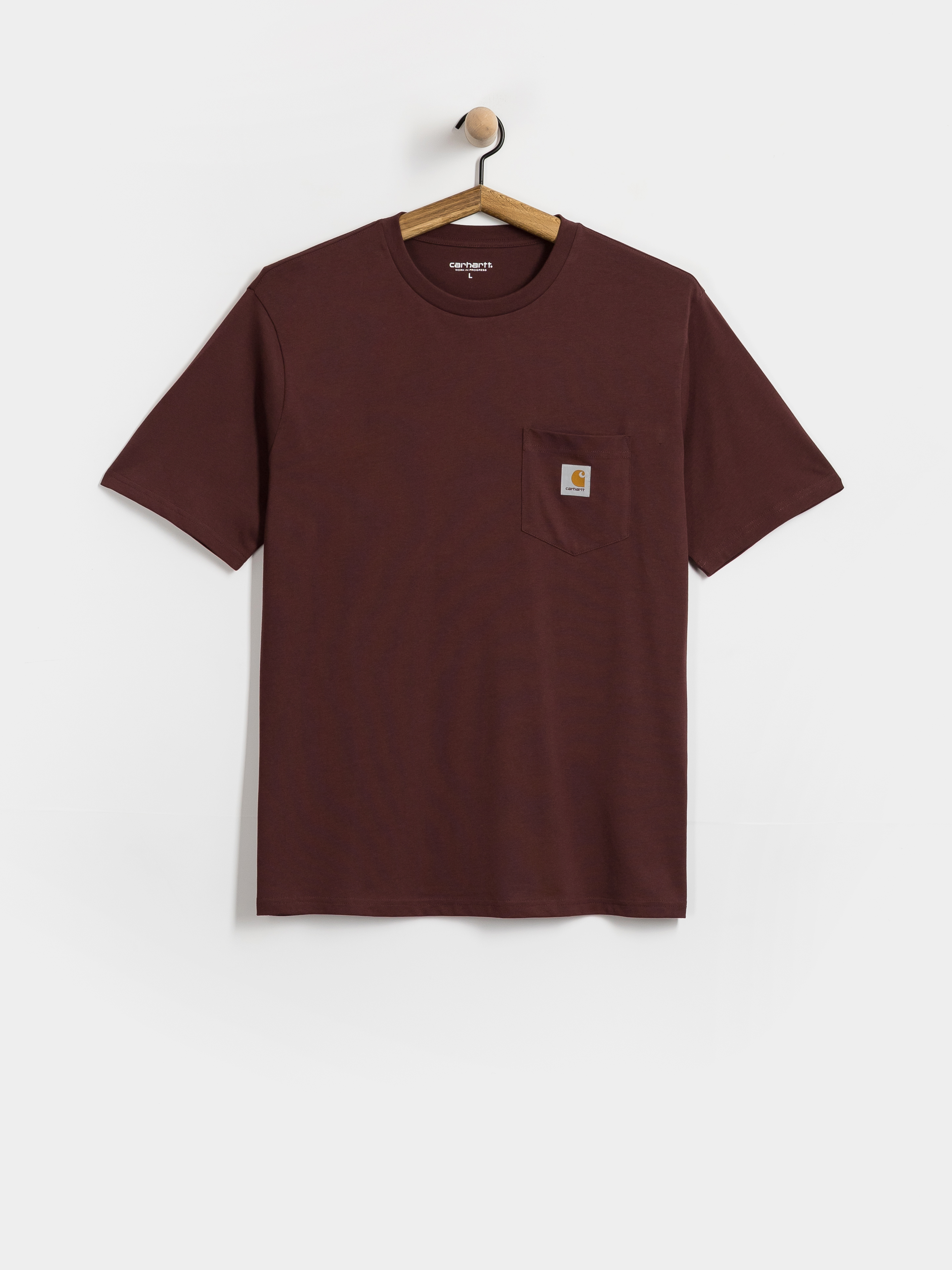 Tričko Carhartt WIP Pocket (amarone)